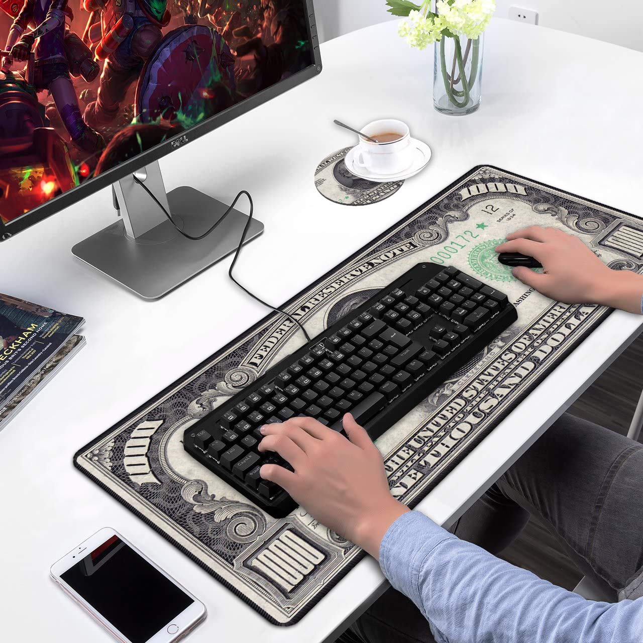Premium XXL Gaming Mouse Pad & Desk Mat Set - 31.5