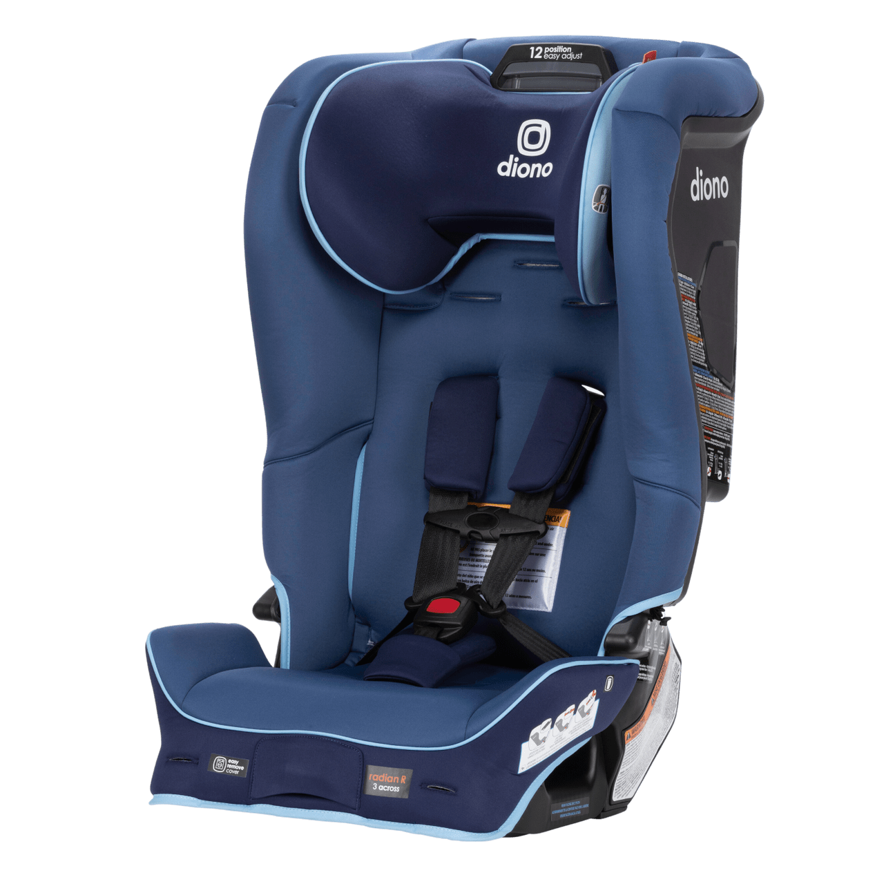 Diono Radian 3R SafePlus Convertible Car Seat - 3-in-1 Rear Facing, Forward Facing & Booster for Kids 5-120 lbs - Premium Safety for Infants, Toddlers & Big Kids - Perfect for Travel & Everyday Use