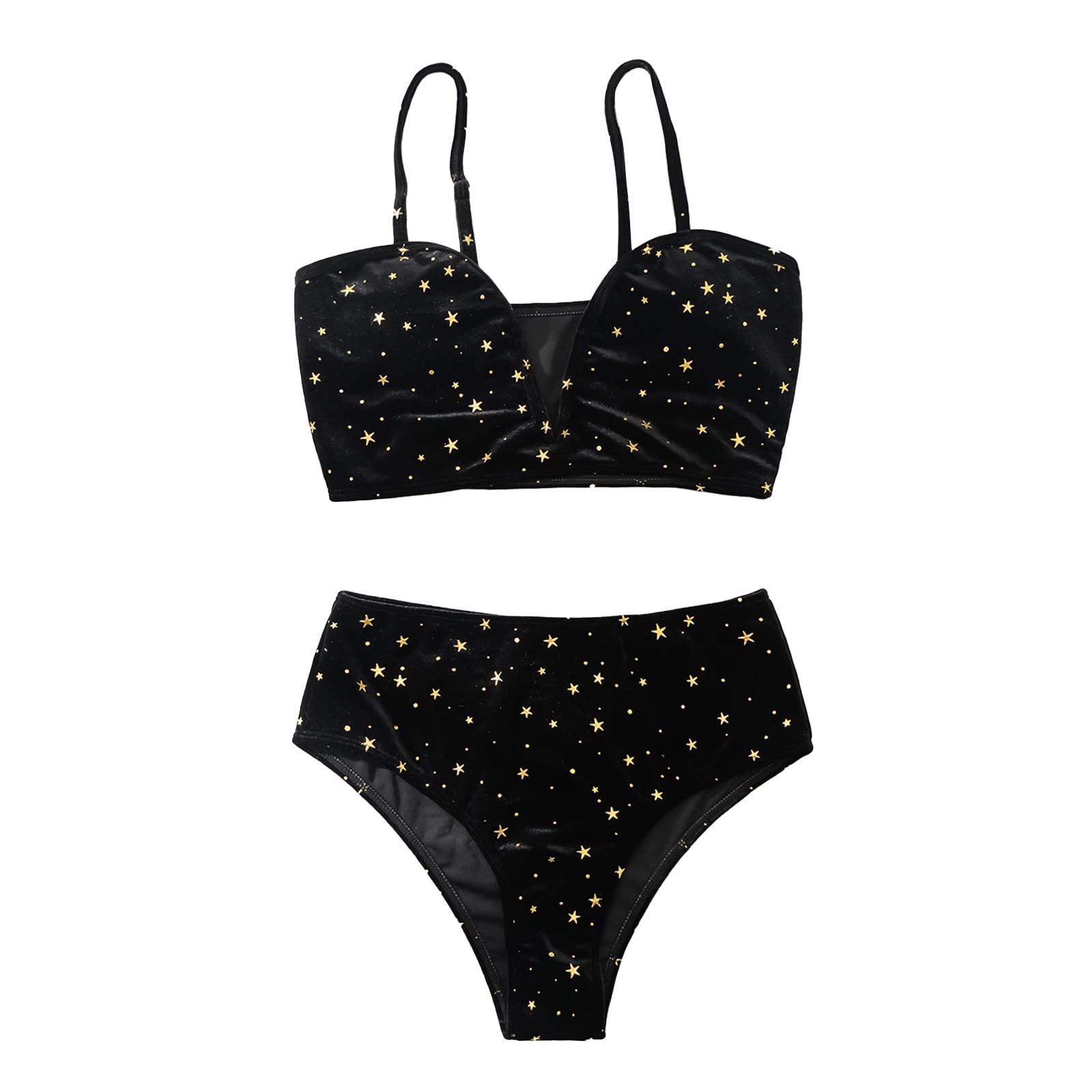 Women's Sexy Boyshort Swimsuits - Autumn Fashion Bikini Set with Lace & Pleated Details for Beach, Pool & Vacation