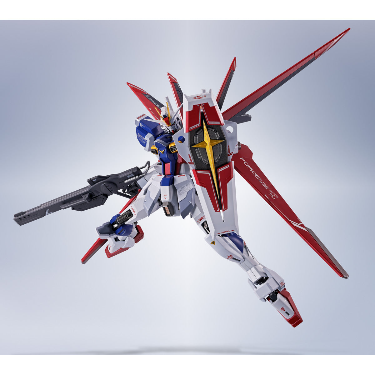 Bandai Metal Robot Spirits Gundam Seed Freedom Force Impulse Gundam Spec II Action Figure - High-Quality Collectible Model Kit for Anime Fans & Display
