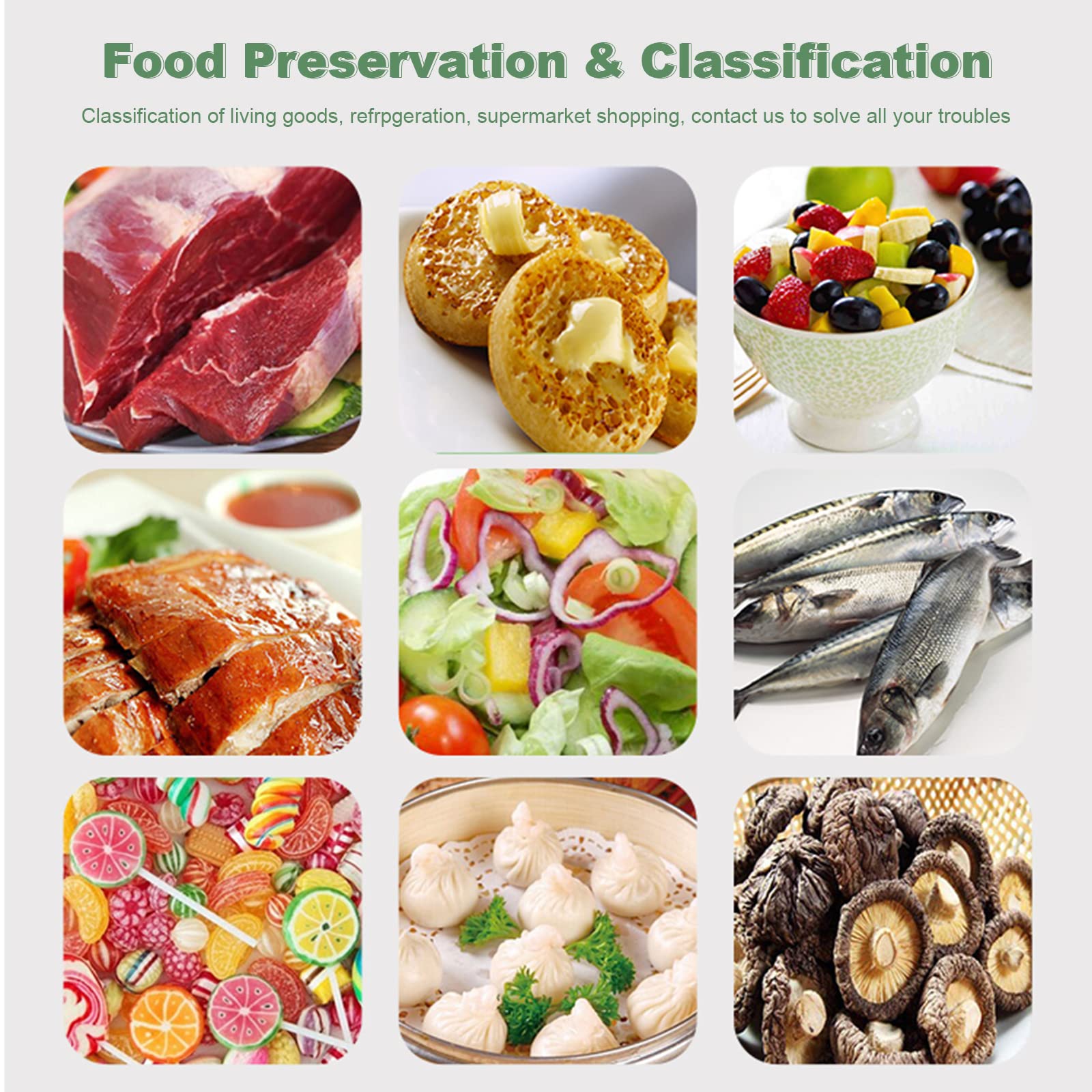 Eco-Friendly Clear Plastic Produce Bags for Food Storage - 12x16 Inches, 350 Bags on a Roll - Perfect for Fruits, Vegetables & Meal Prep | Ideal for Grocery Shopping, Farmers Markets & Kitchen Organization