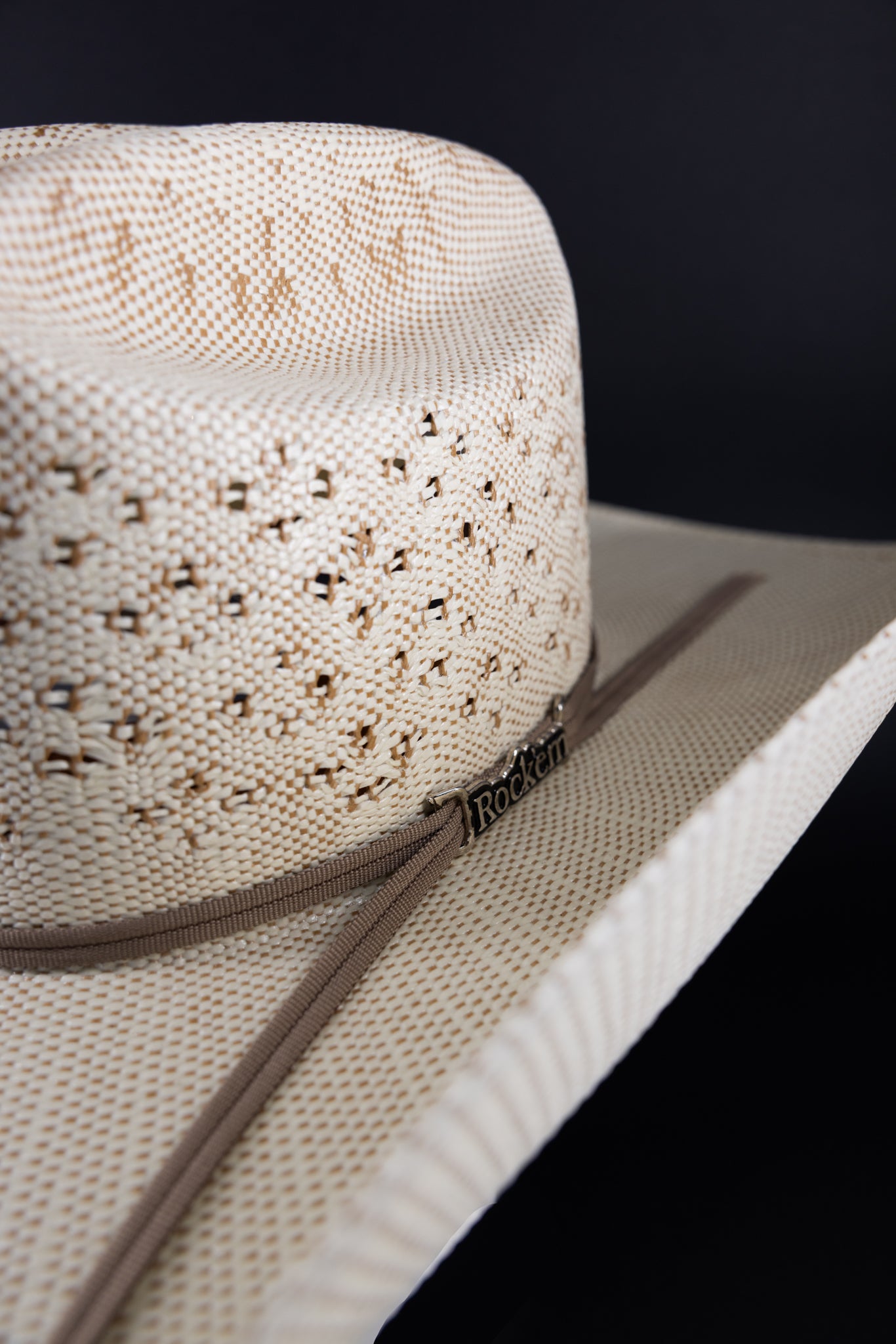 Weston 10X Cattleman Straw Cowboy Hat - Western Rancher Hat for Men & Women - Perfect for Ranch Work, Rodeo, Outdoor Activities & Country Fashion