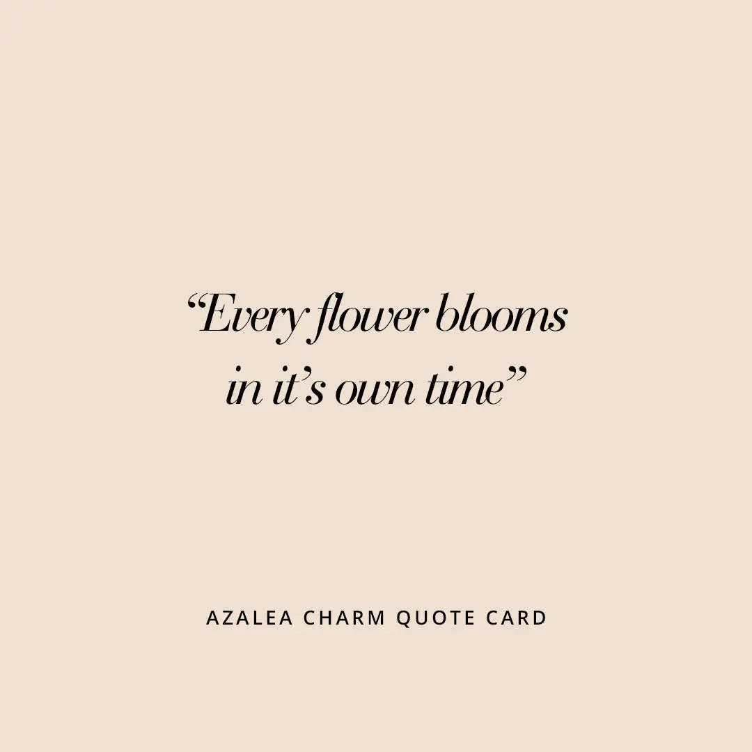 Azalea Flower Charm - Elegant Floral Jewelry for Women | Perfect for Gifts, Weddings & Everyday Wear