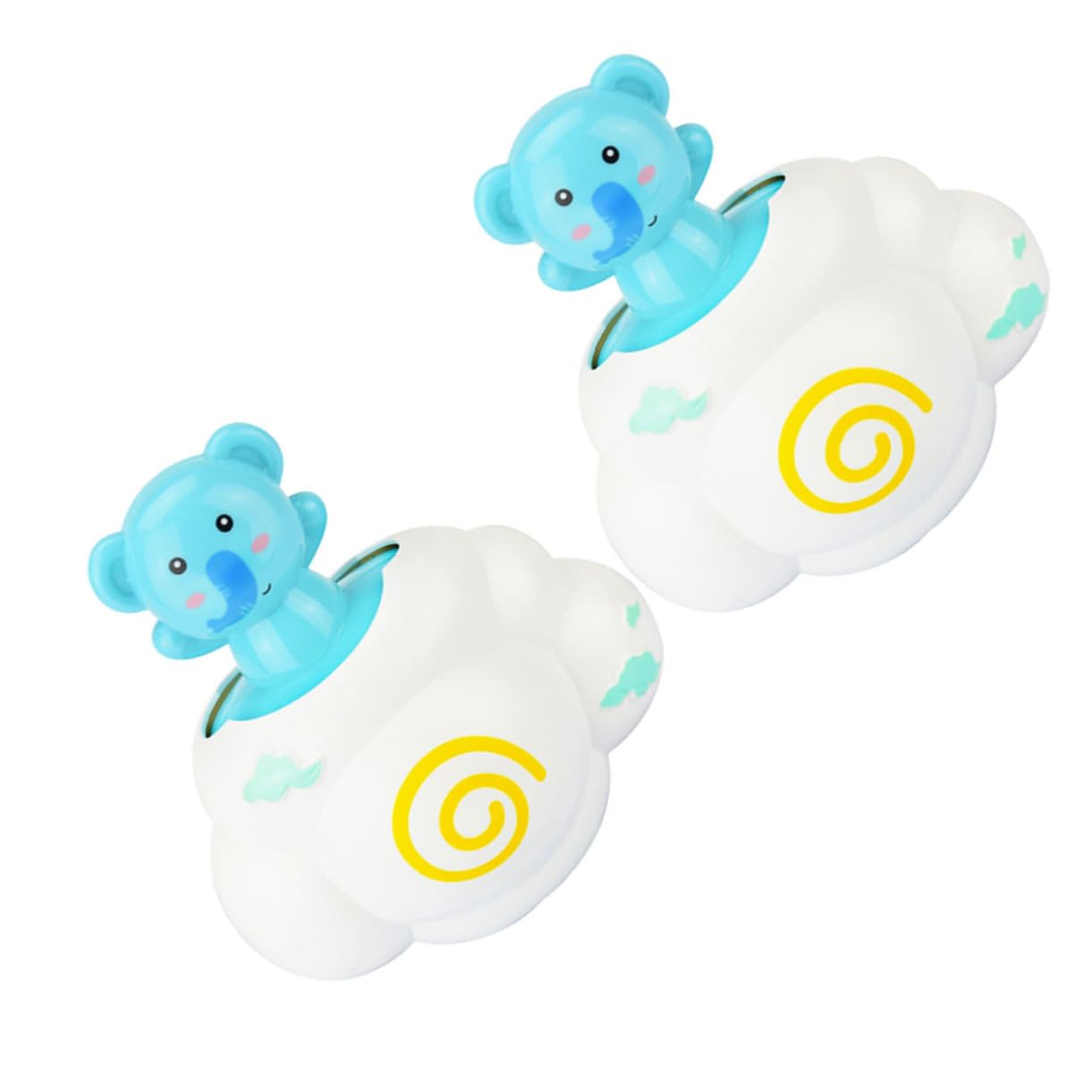 2 Sets Floating Bath Toys for Kids - Fun Bathtub Duck & Animal Toys (4 Pieces) - Perfect for Toddler Bath Time & Sensory Play