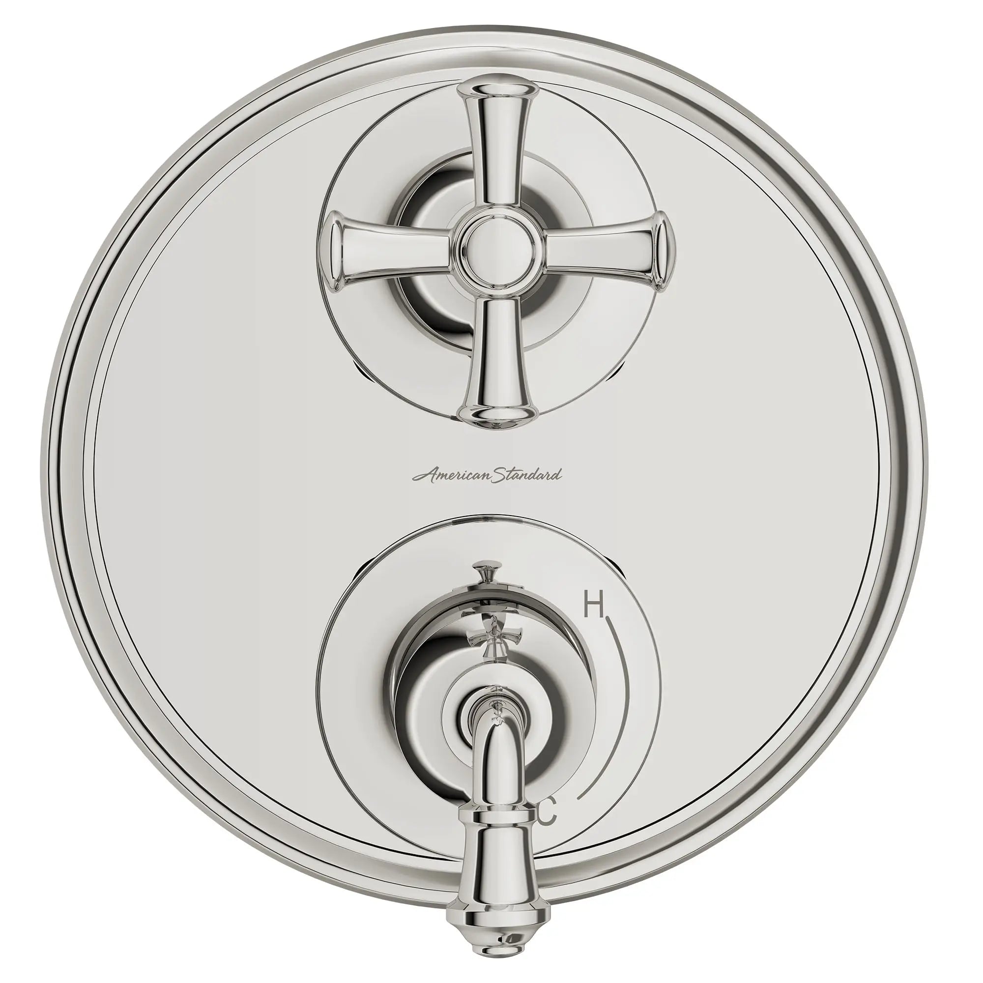 Delancey® 2 Handle Integrated Shower Diverter Trim Kit - Chrome Finish for Bathroom & Shower Remodel - Perfect for Modern Home Upgrades