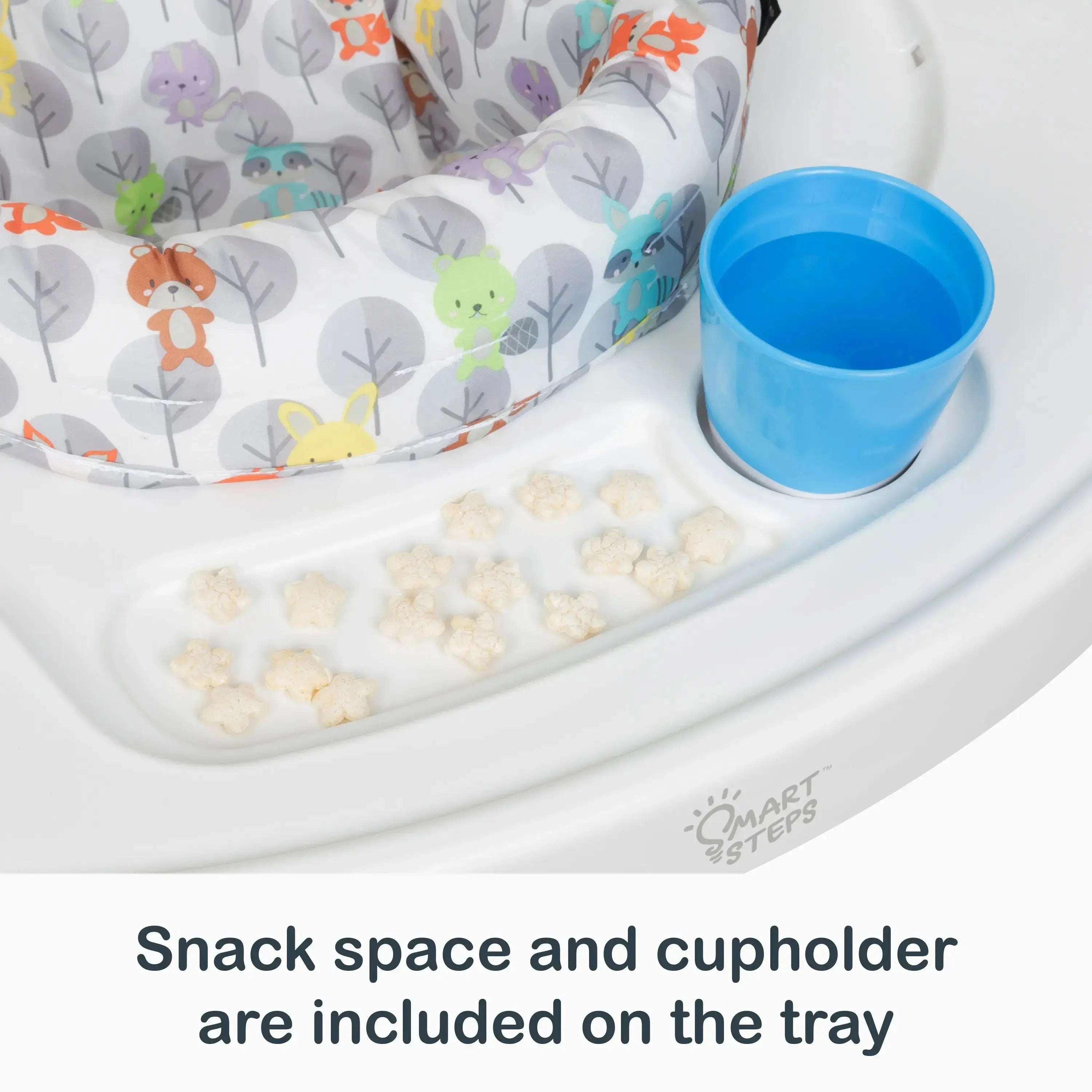Smart Steps® Bounce N’ Play 3-in-1 Baby Activity Center - Interactive Play Gym, Jumper & Walker for Infants & Toddlers - Perfect for Indoor Playtime, Learning & Development