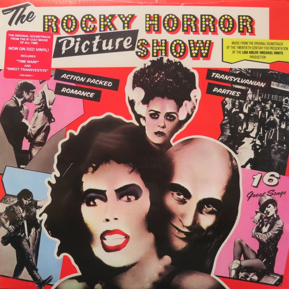 Rocky Horror Picture Show Original Soundtrack - Limited Edition Red Vinyl LP | Classic Movie Music for Halloween Parties & Themed Events