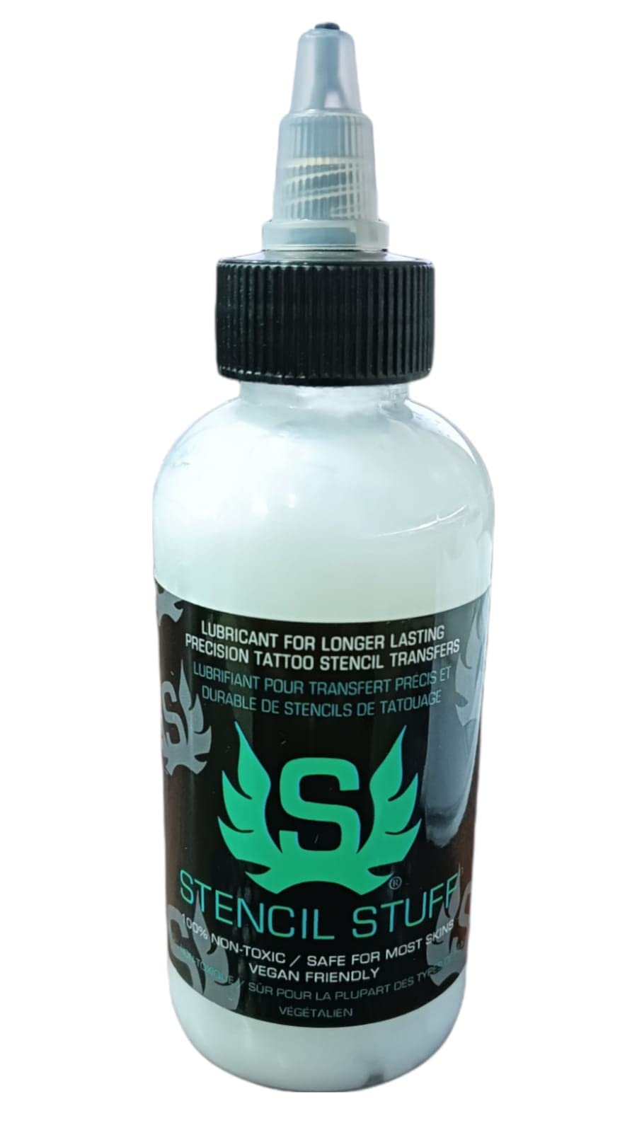 Long-Lasting Precision Tattoo Stencil Transfer Gel (4oz) - Vegan, Skin-Safe Formula for Professional & DIY Tattoo Artists | Ideal for Tattoo Studios, Home Practice & Temporary Tattoo Designs