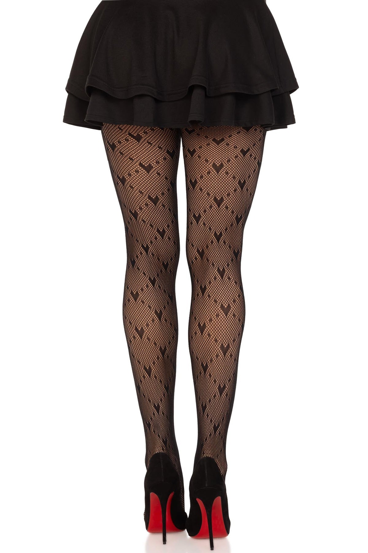 Heart Net Pantyhose - Sexy Sheer Fishnet Stockings for Women, Fashionable & Comfortable, Perfect for Parties, Date Nights & Special Occasions