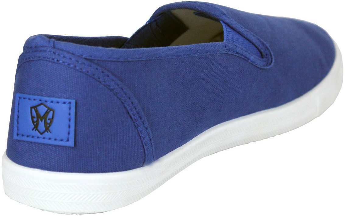 Greg Michaels Men's Slip-On Canvas Sneakers for Casual Wear