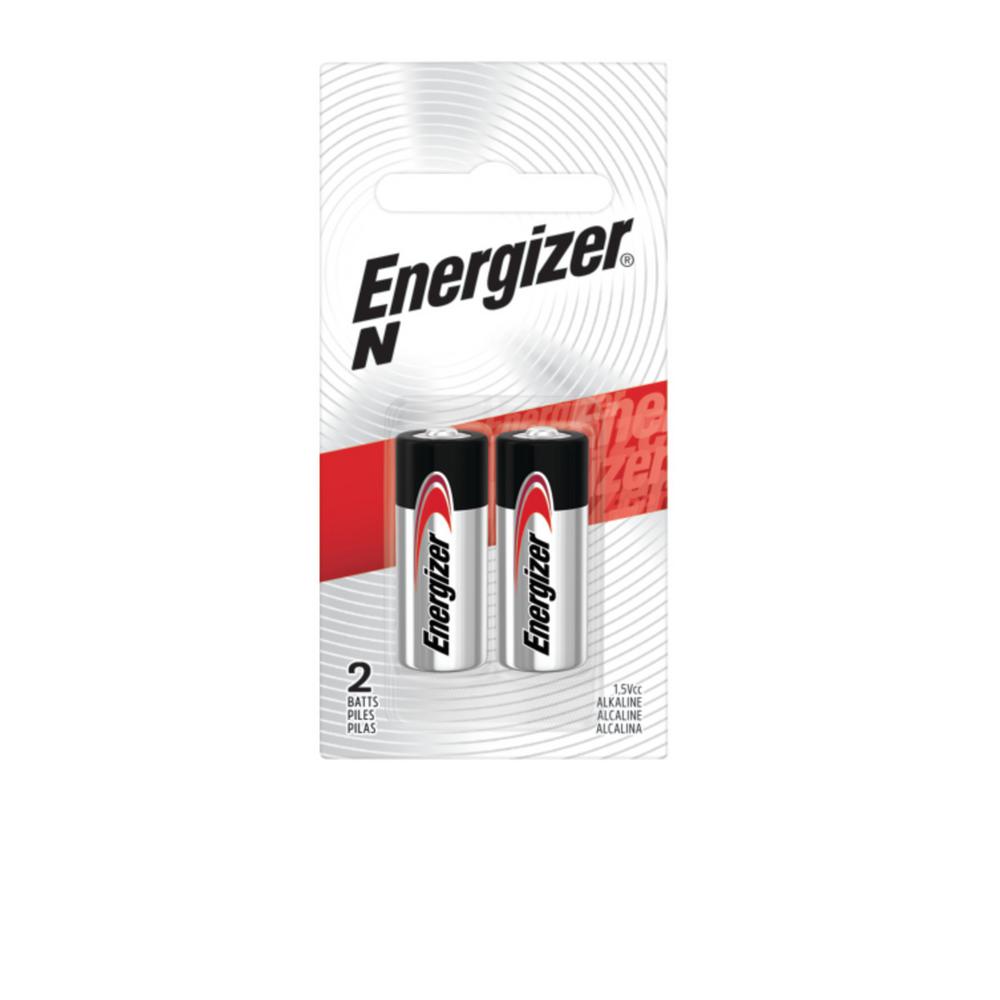 Energizer N Alkaline Batteries 2-Pack - Long-Lasting Power for Toys, Flashlights, and Small Electronics