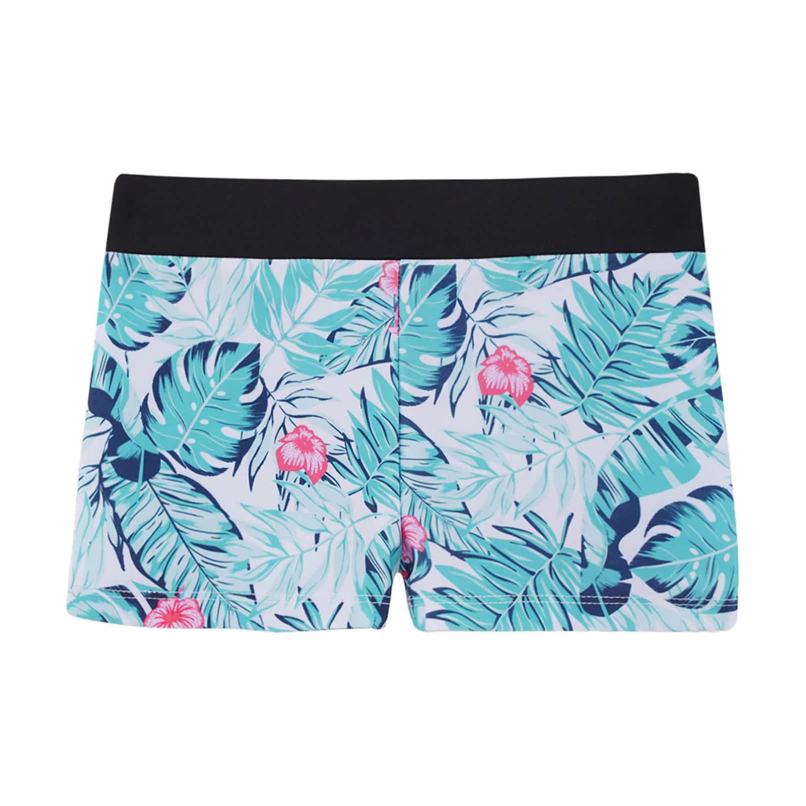 Moily Big Girls Solid Color High Waist Booty Shorts for Ballet Dance, Gymnastics, Workout, Yoga, Running, Fitness, and Casual Wear Hot Pants