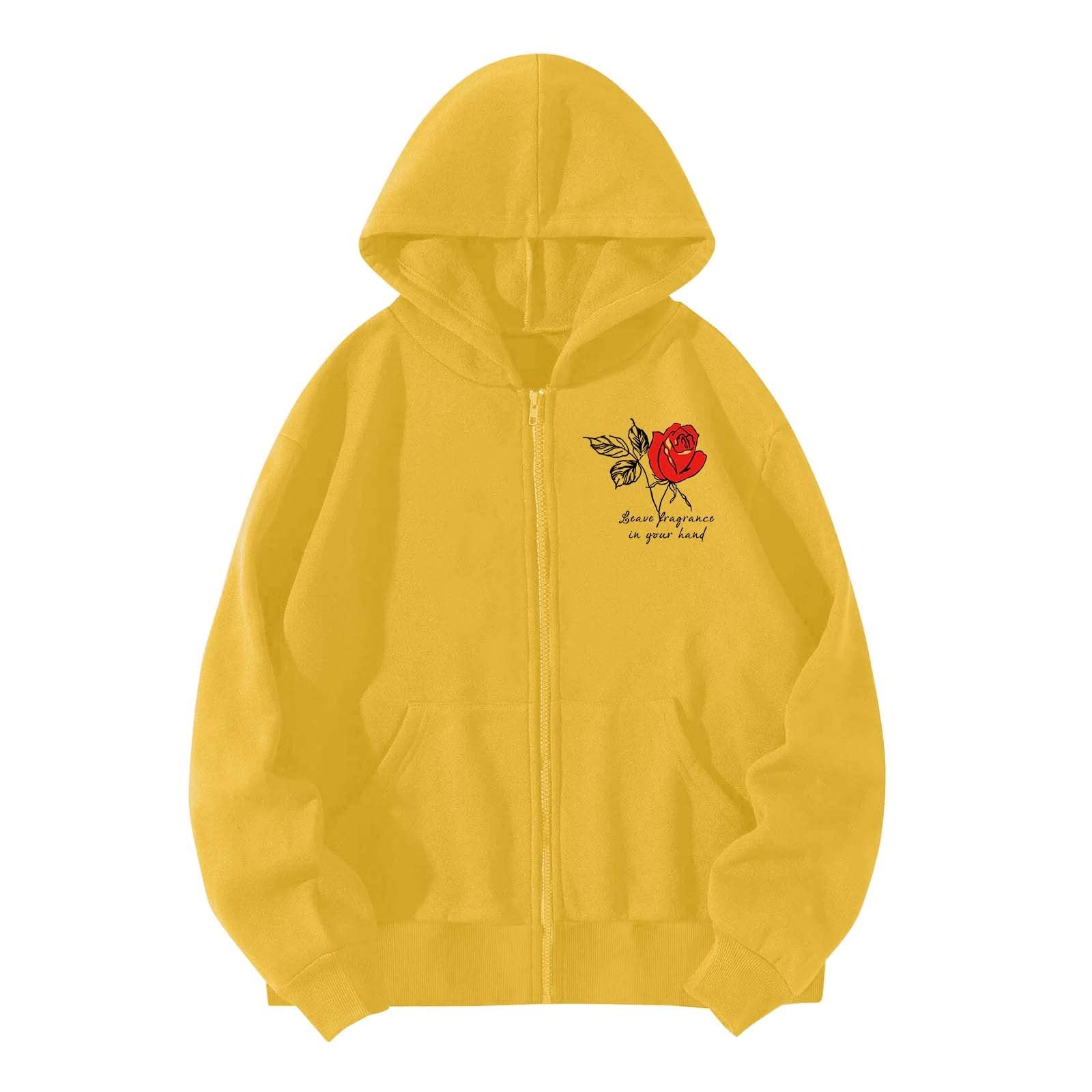 Women's Lightweight Oversized Zip Up Hoodie with Pockets - Long Sleeve Casual Pullover Sweatshirt for Lounge, Travel & Streetwear Fashion