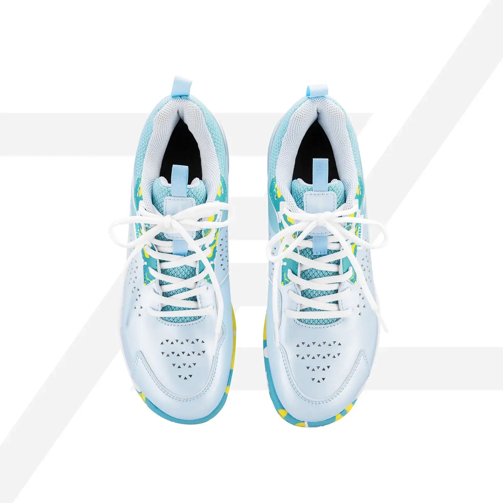 PROTECH ASTON 2.0 Badminton Shoes for Men & Women - Lightweight Court Shoes with Non-Slip Sole for Indoor & Outdoor Sports - Perfect for Badminton, Tennis, Volleyball and Gym Training