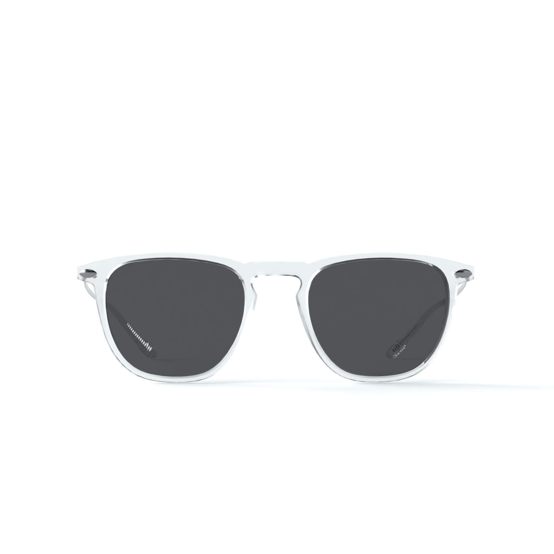 NOOZ Optics Unisex Reading Sunglasses - Slim Lightweight Magnifying Sun Glasses with Case | DINO Square Frame | Perfect for Reading, Driving & Outdoor Activities