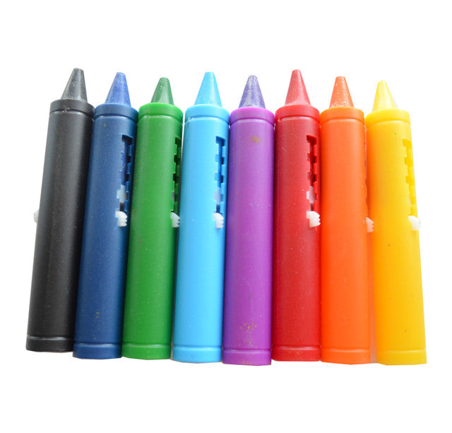 Washable Non-Toxic Bath Crayons Set with Eraser - Fun Kids Bathtub Drawing Toys for Toddlers & Children - Perfect for Creative Playtime, Bath Time Learning, and Shower Wall Art