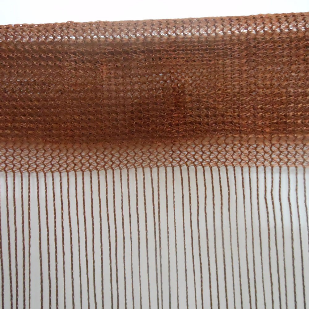 100cm x 200cm Decorative String Fringe Door Curtain - Boho Room Divider & Window Screen Panel in Brown | Perfect for Bedroom, Living Room, and Doorway Decor