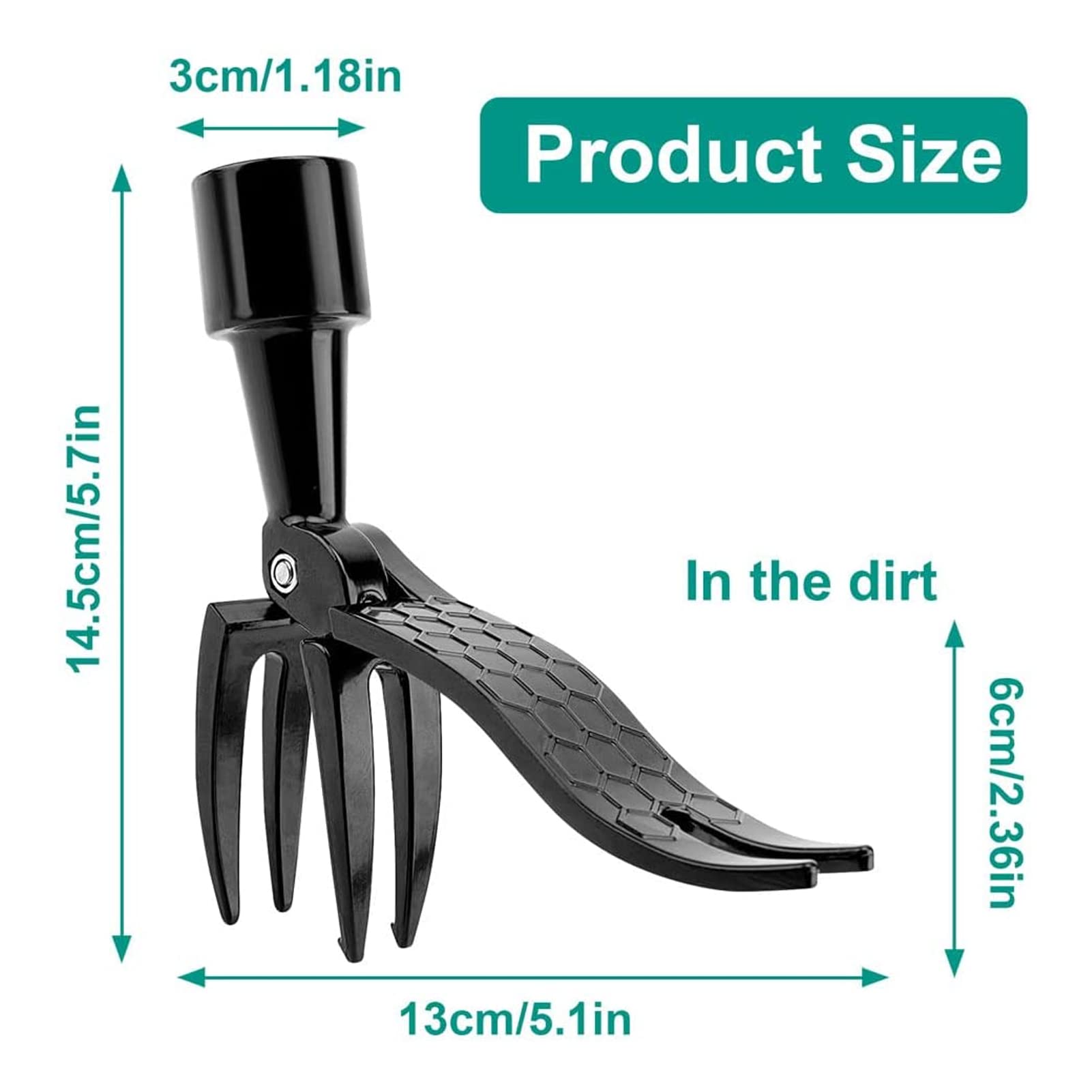 **Stand-Up Weed Puller Tool - Ergonomic Weeder for Easy Gardening, No Bending Required - Ideal for Seniors & Back Pain Relief - Perfect for Lawn, Garden, Yard & Flower Bed Maintenance - Great for Patios, Driveways & Landscaping Projects**