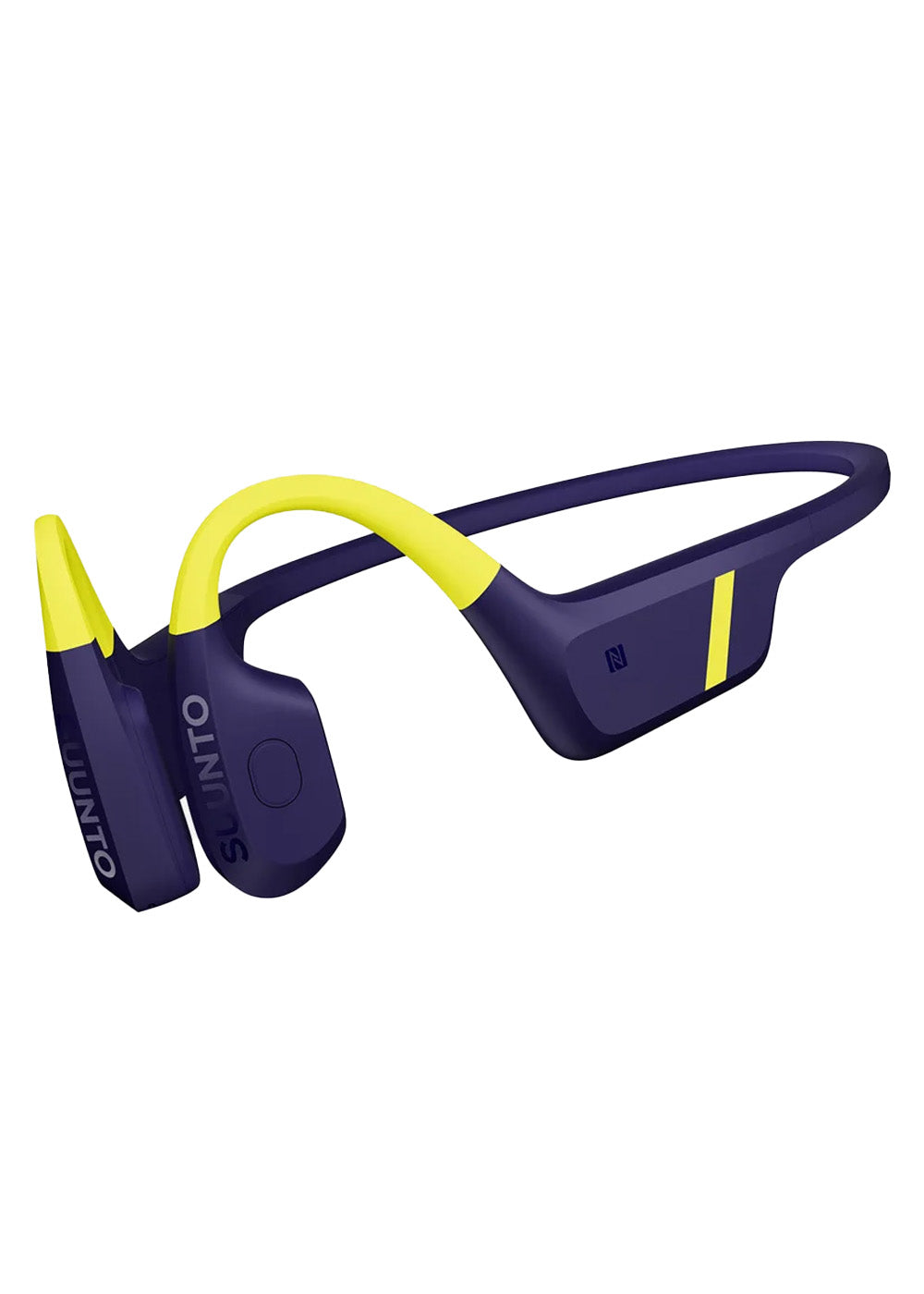 Suunto Aqua Waterproof Bluetooth Headphones - Lime Blue for Swimming, Running & Outdoor Sports
