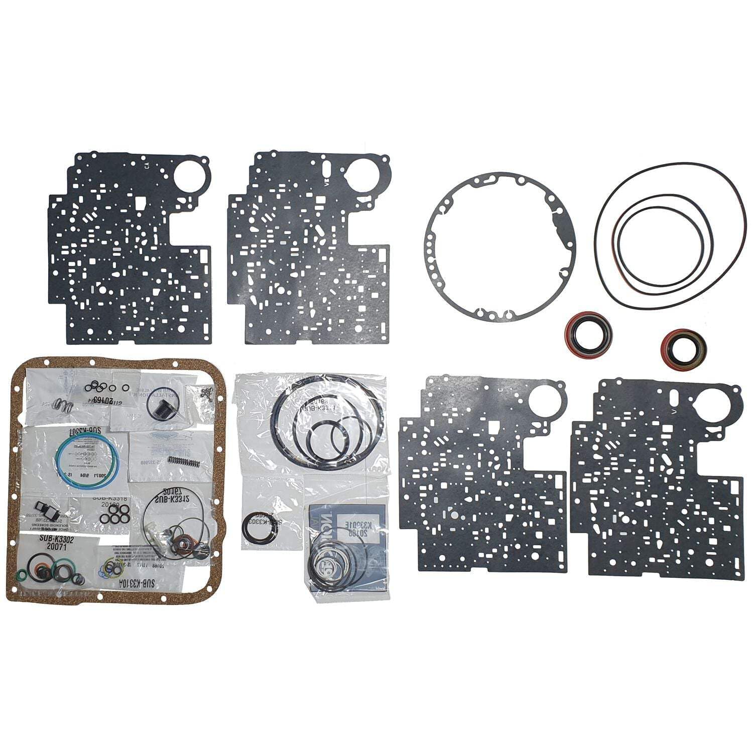 OTSPARTS 4L60E Master Rebuild Kit for 2004 & Newer GM Vehicles - Includes Transtec Overhaul Kit & Borg Warner OE Frictions with Steel Plates | Transmission Repair & Performance Upgrade