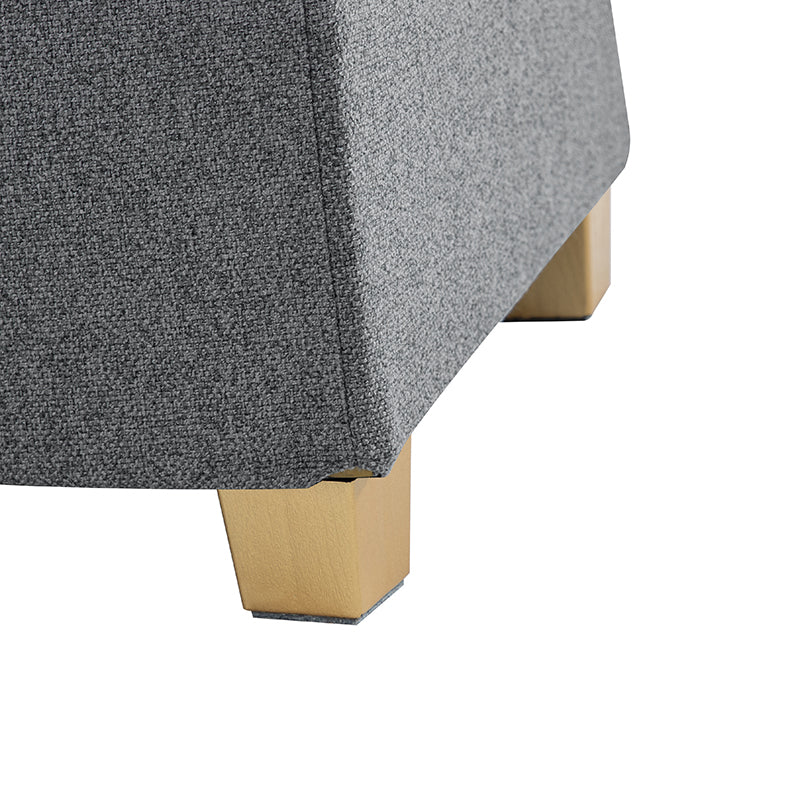 Versatile Minimalist Storage Bench with Removable Fabric Cover - Modern Entryway, Bedroom & Living Room Organizer - Perfect for Shoes, Blankets & Home Decor Storage