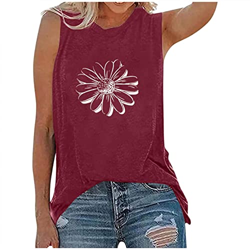 Women's Summer Tank Tops - Dressy & Casual Crewneck Sleeveless Shirts for Women | Basic Cotton Tops for Workout, Beach, and Everyday Wear