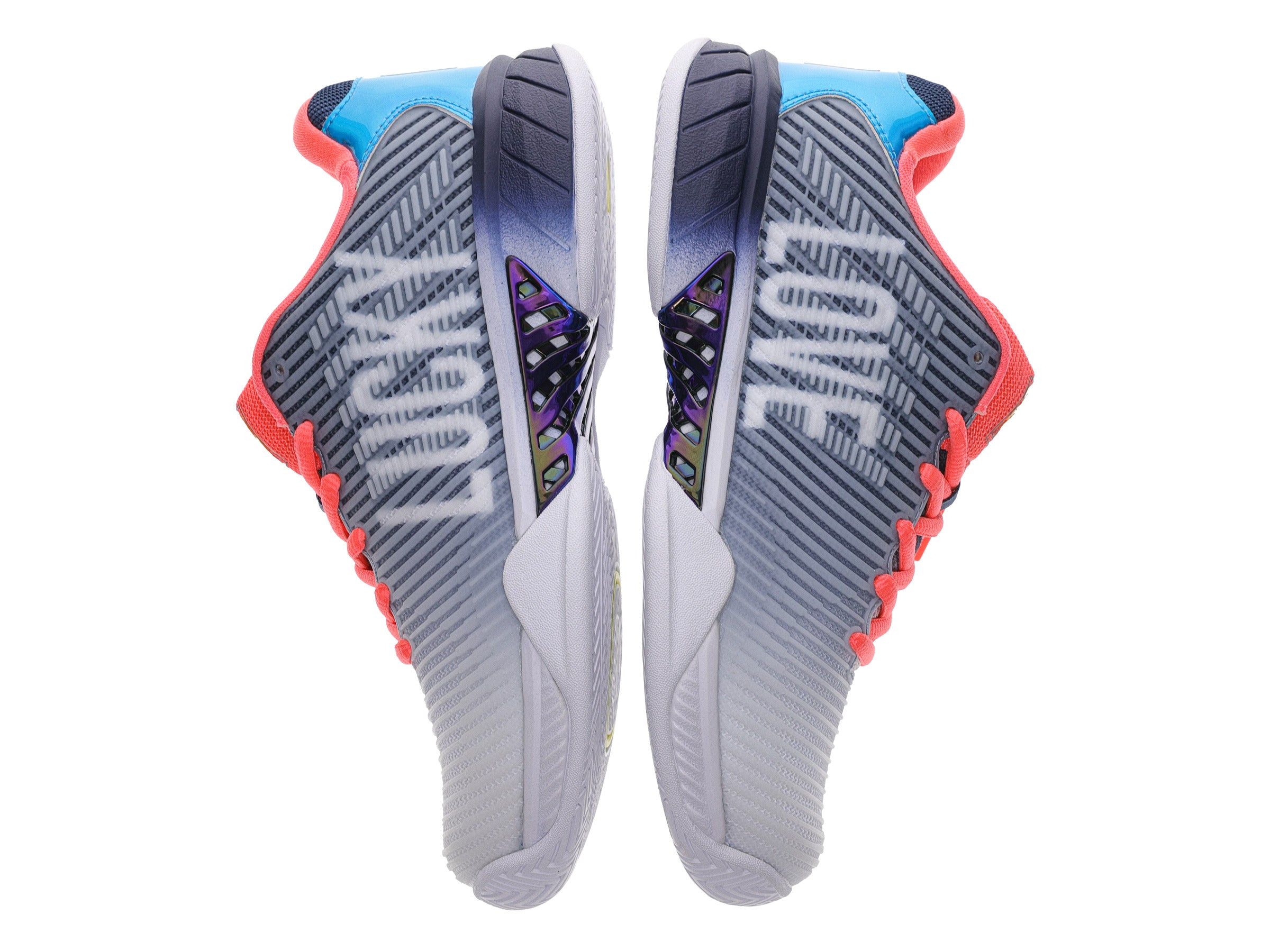 Hypercourt Express 2 Lucky in Love Women's Tennis Shoes - Dark Denim/White/Coral | Lightweight & Comfortable for Court Sports, Casual Wear & Gym Workouts