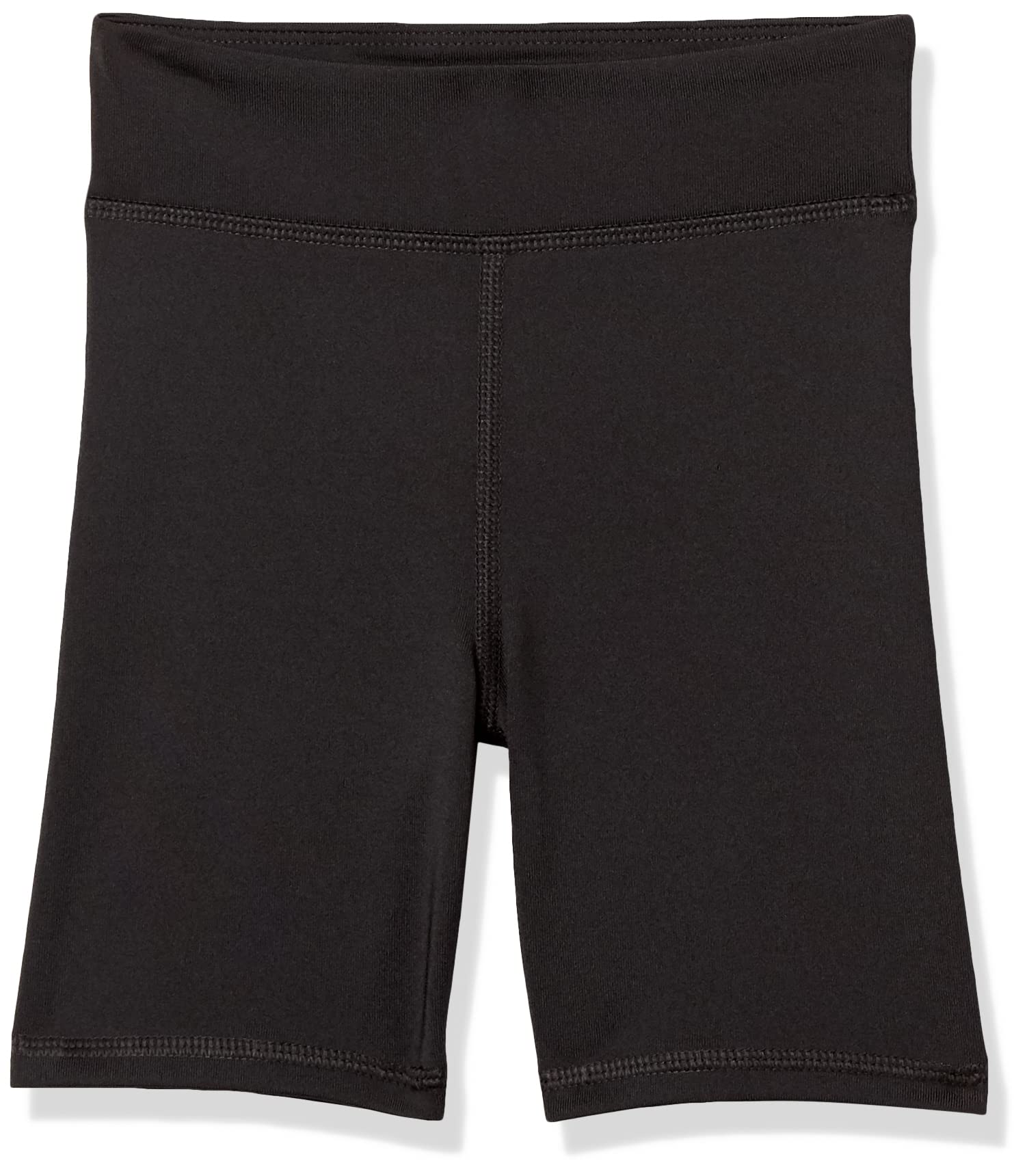 Amazon Essentials Girls and Toddlers' Midi Bike Shorts - 2-Pack | Soft Stretch Cotton Blend | Playtime, Sports & Everyday Wear