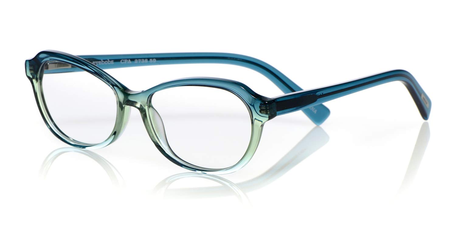 Eyebobs CPA Unisex Premium Reading Glasses for Men & Women - Stylish Cateye Frames for Computer Work, Reading & Office Use