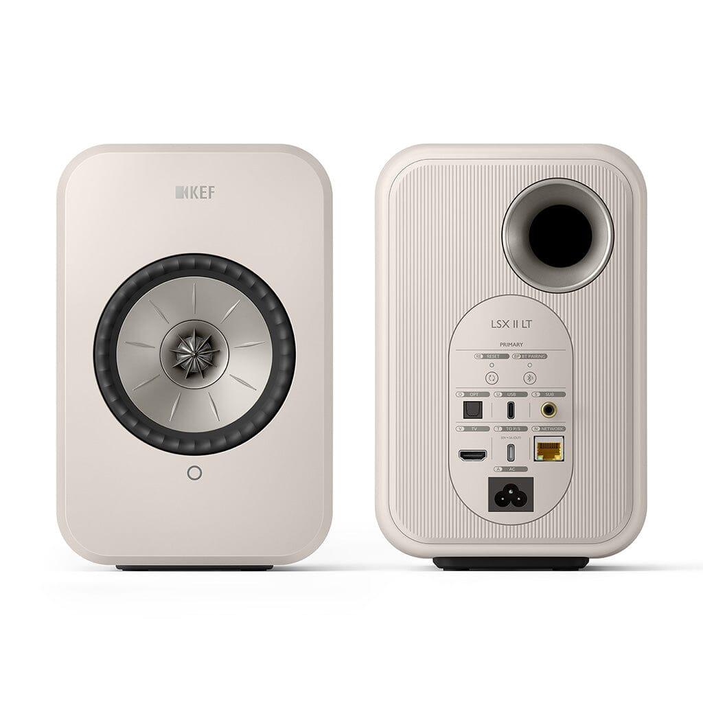 KEF LSXII LT Wireless Bookshelf Speakers - Hi-Fi Audio System for Home Theater, Music Streaming & Gaming | Compact Design with Bluetooth & WiFi Connectivity