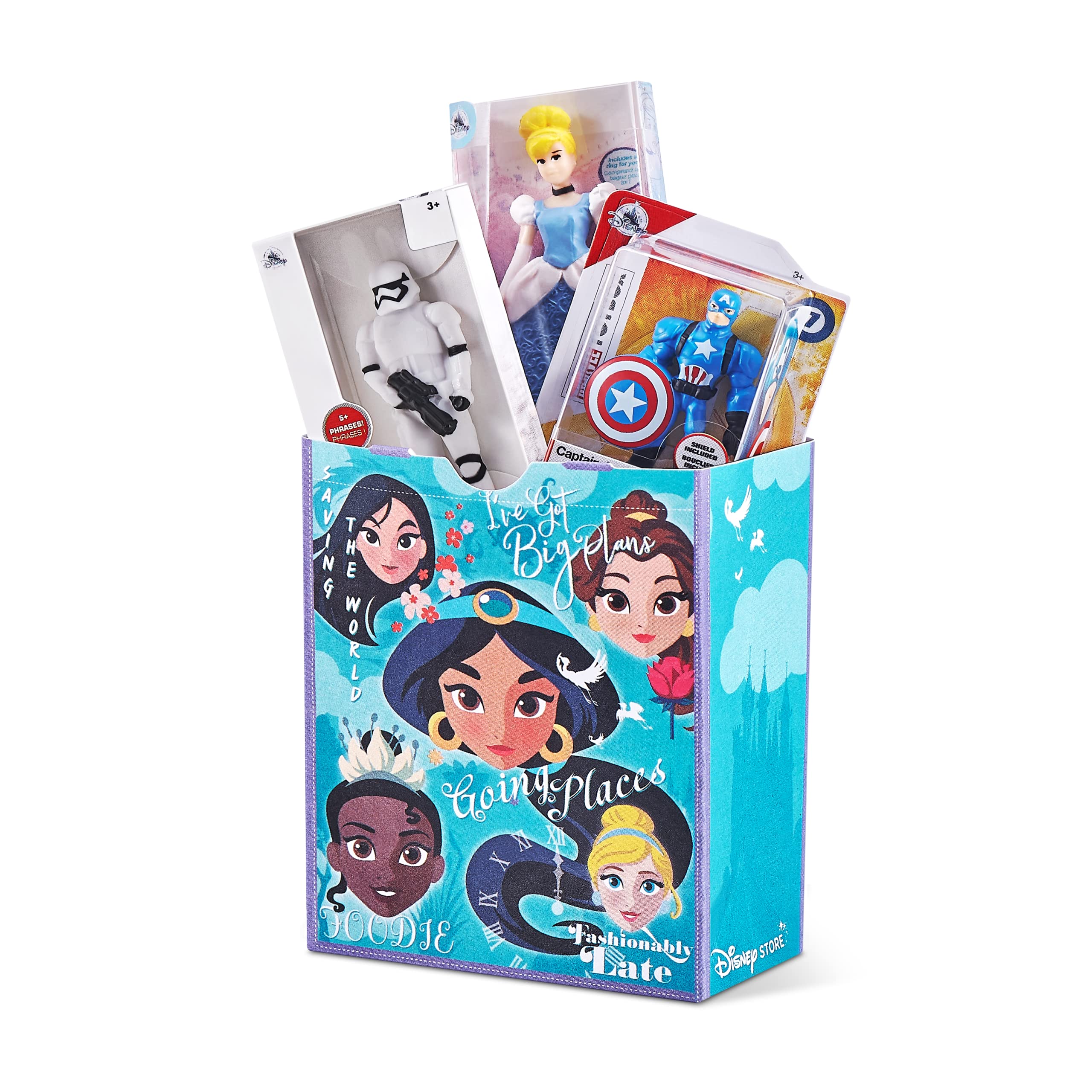 Disney Mini Brands Collectible Toys by ZURU - 2 Pack Mystery Capsules with 5 Surprise Toys Each - Disney Store Edition for Kids, Teens & Adults | Great Stocking Stuffers & Gift Ideas for Birthday, Christmas & Party Favors (Amazon Exclusive)