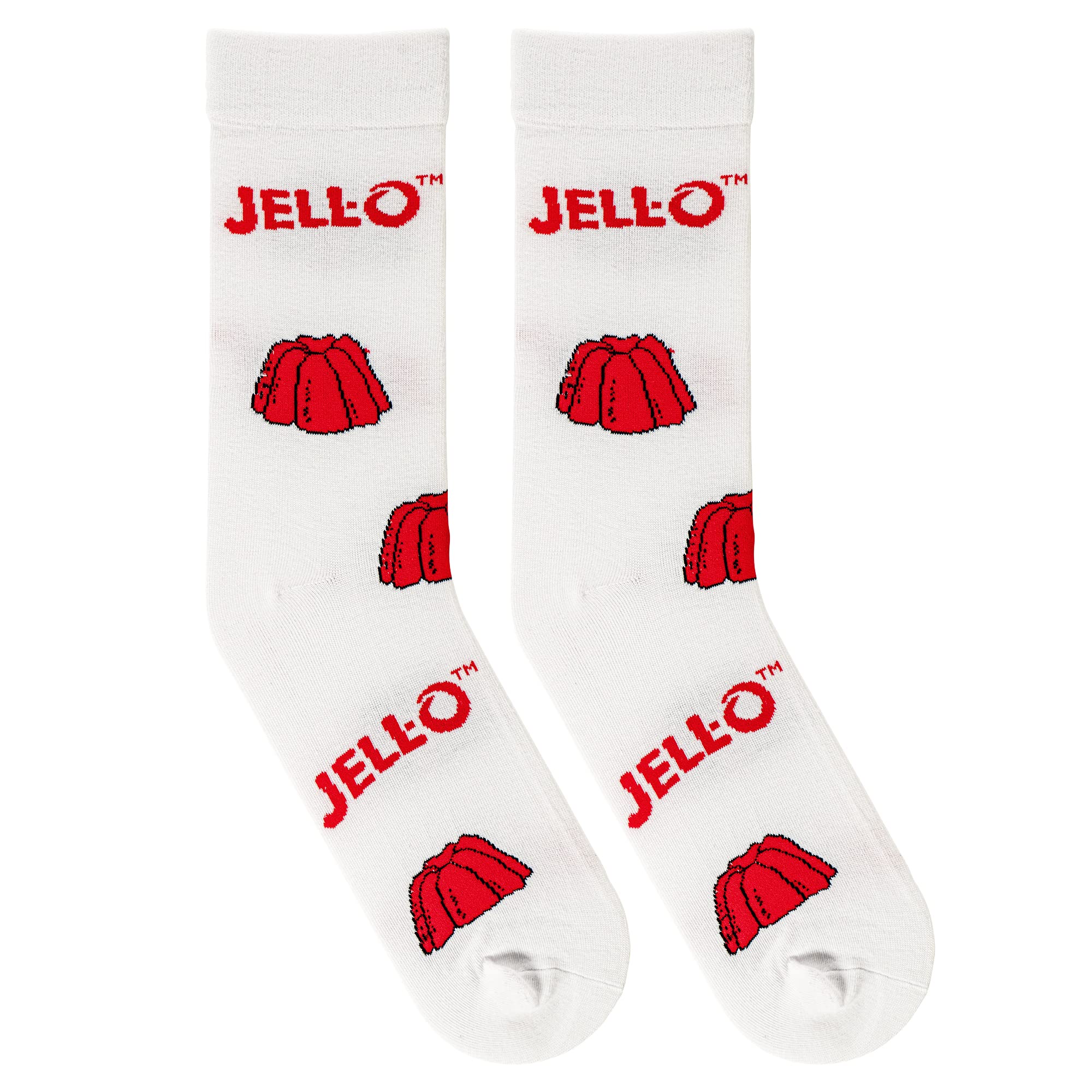 Funny Food Themed Crazy Socks - Assorted Snacks & Candy Prints Crew Socks for Men & Women (Large) - Perfect for Gifts, Costume Parties & Everyday Wear