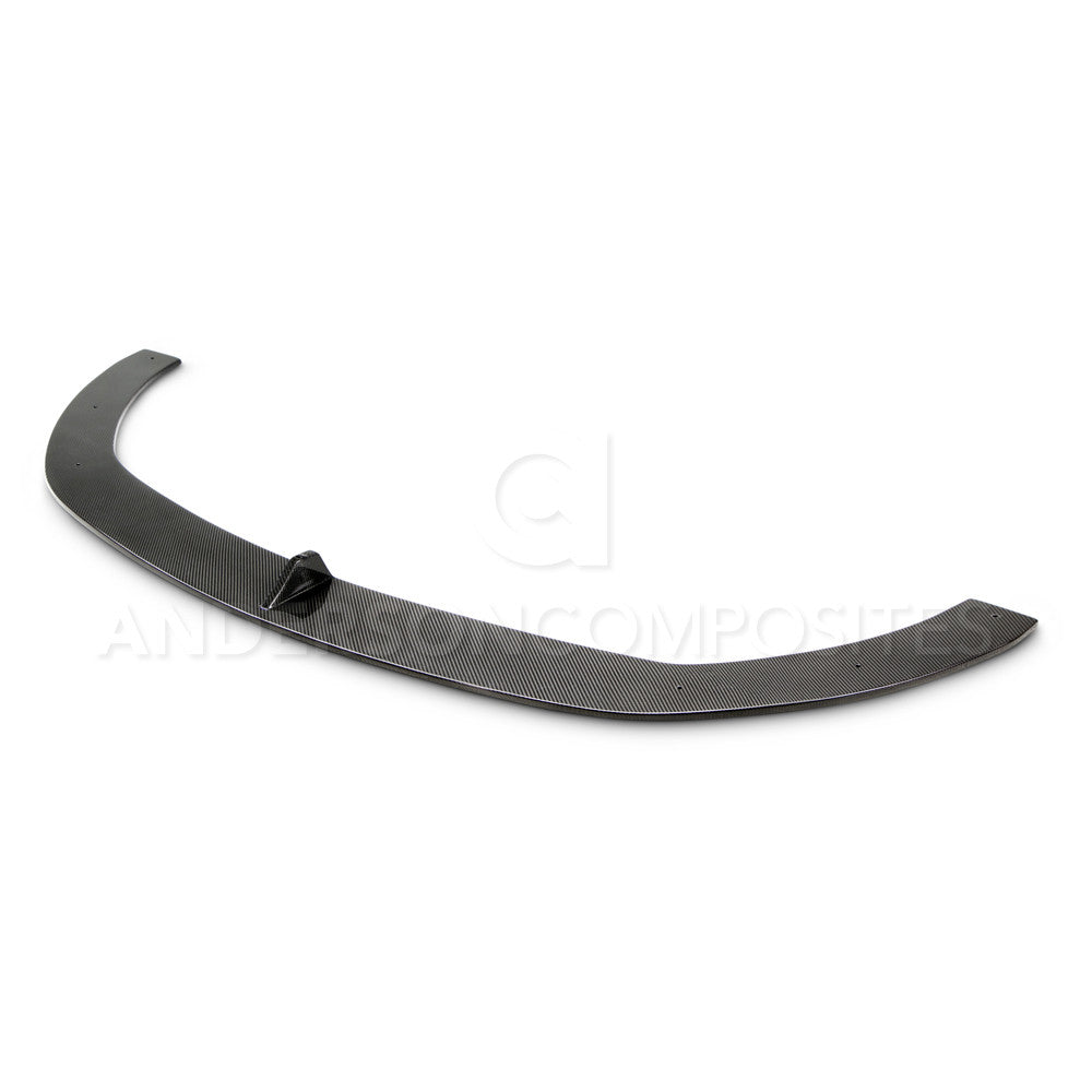 2015-2017 Ford Mustang Type AR Front Chin Splitter - Fiberglass Body Kit by Anderson Composites (AC FL15FDMU AR 07) - Aggressive Styling for Track & Street Performance