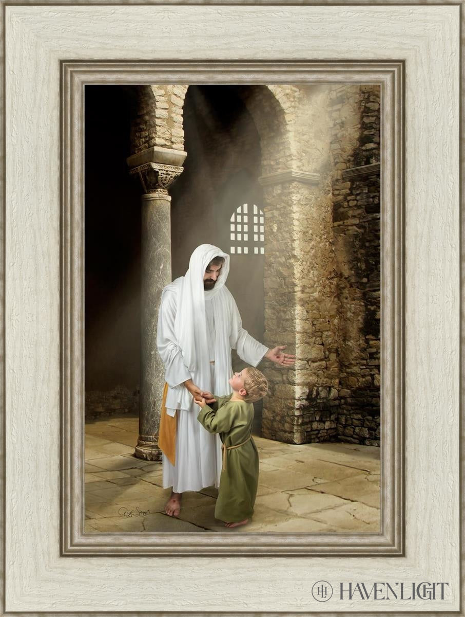 Feeling My Savior's Love - Inspirational Christian Wall Art Decor for Home, Church & Office - Perfect for Religious Gifts & Spiritual Encouragement
