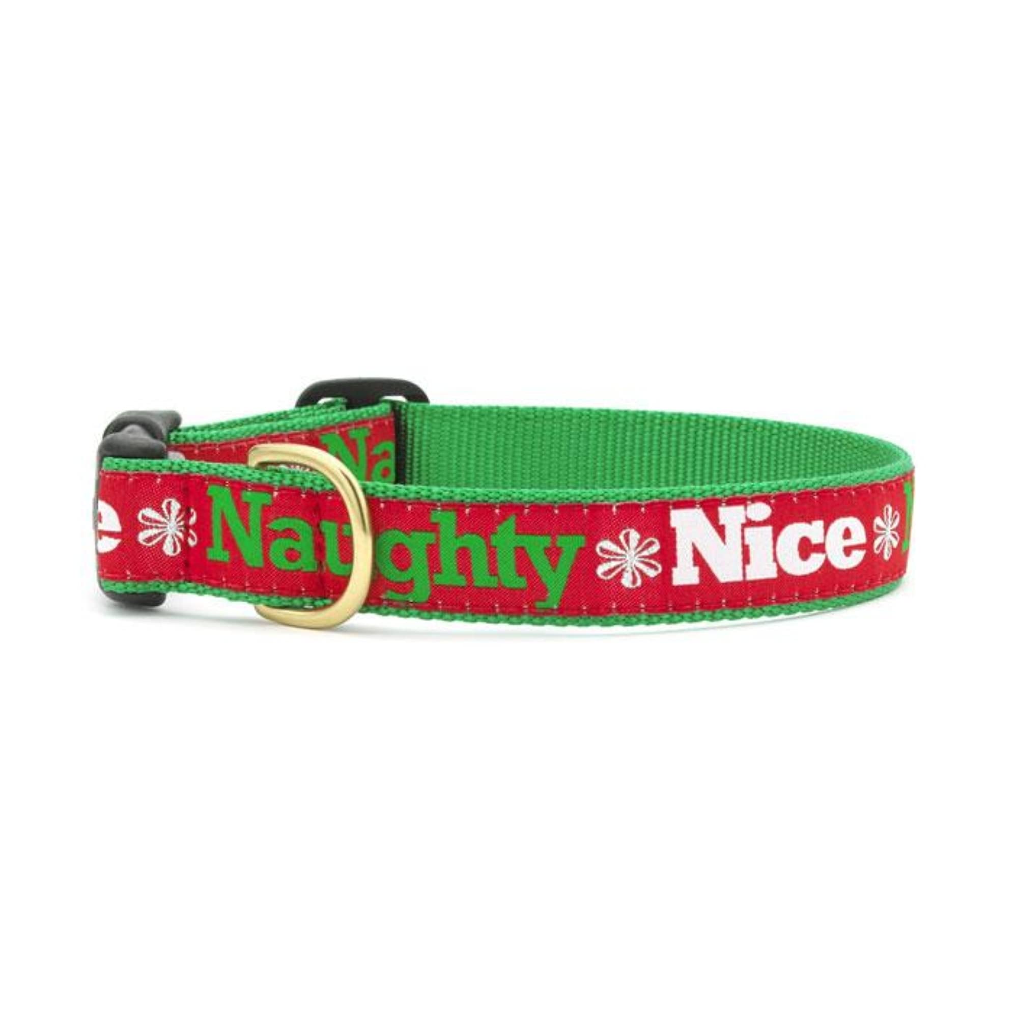 Up Country NAN-C-S Naughty and Nice Narrow Dog Collar 5/8