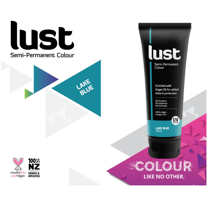 Lust Semi-Permanent Hair Color - Vibrant, Long-Lasting Dye for DIY Home Use & Salon Styling | Perfect for Parties, Cosplay & Creative Hair Makeovers