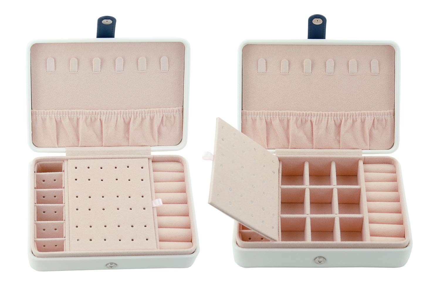 Elegant Jewelry Box for Women - Necklace, Earrings & Rings Organizer | Perfect for Travel, Home & Gift Giving