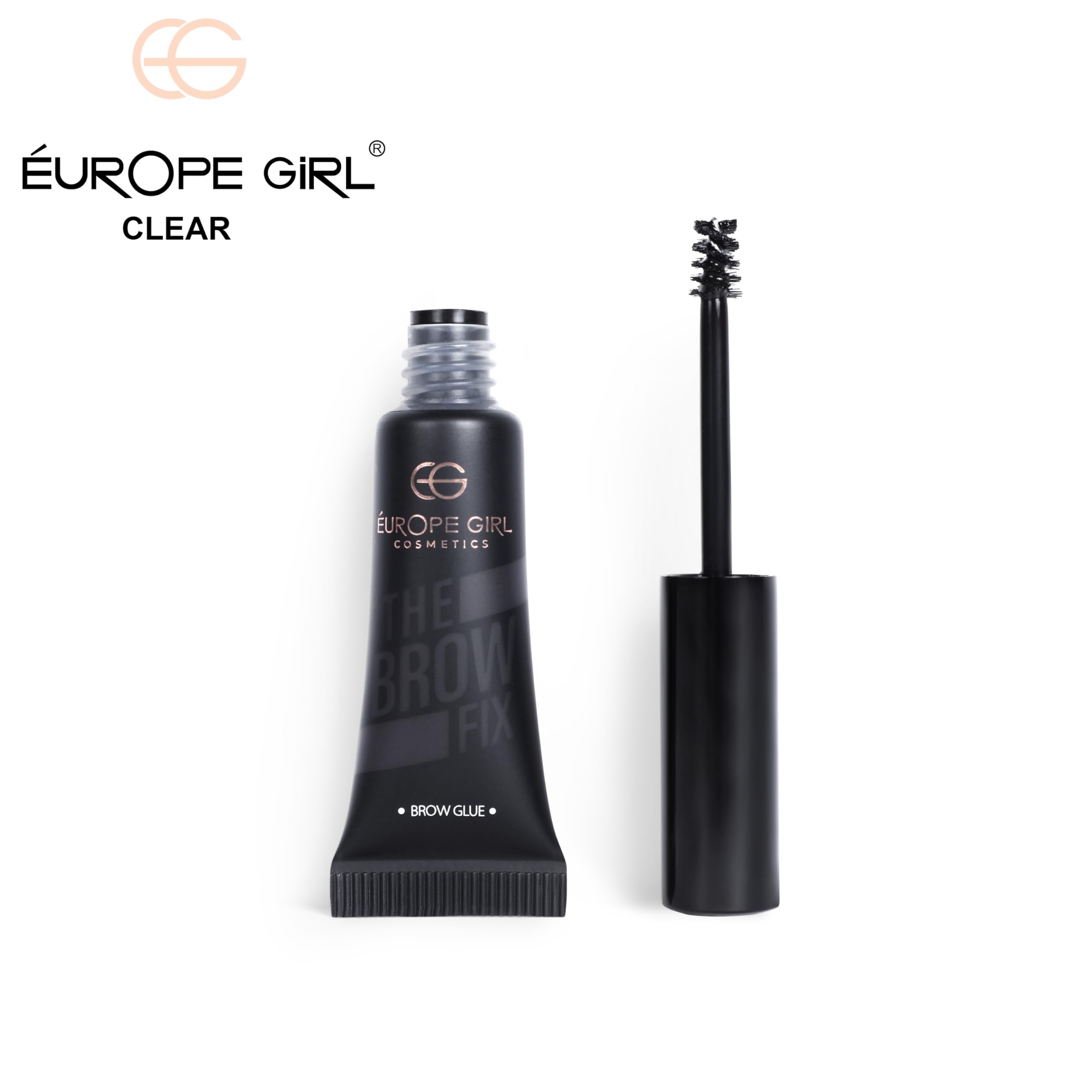 Europe Girl The Brow Fix Brow Glue 5G - Clear Eyebrow Gel for Flawless Brows, All-Day Hold, Natural Look - Perfect for Daily Makeup, Special Occasions & Professional Styling