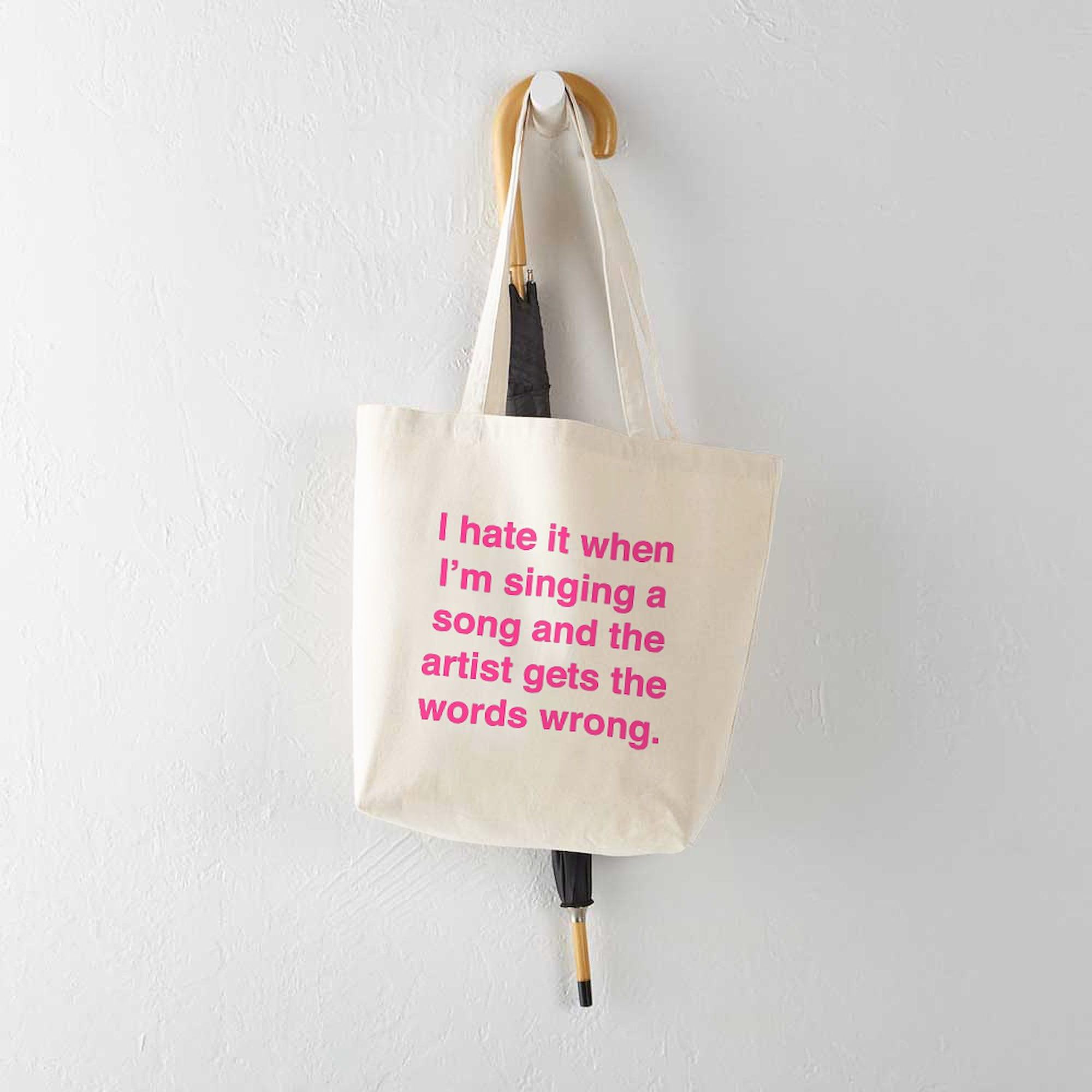 Singing A Song Tote Bag - Natural Canvas Reusable Shopping Bag for Groceries, Beach & Everyday Use | Eco-Friendly Cotton Tote by CafePress
