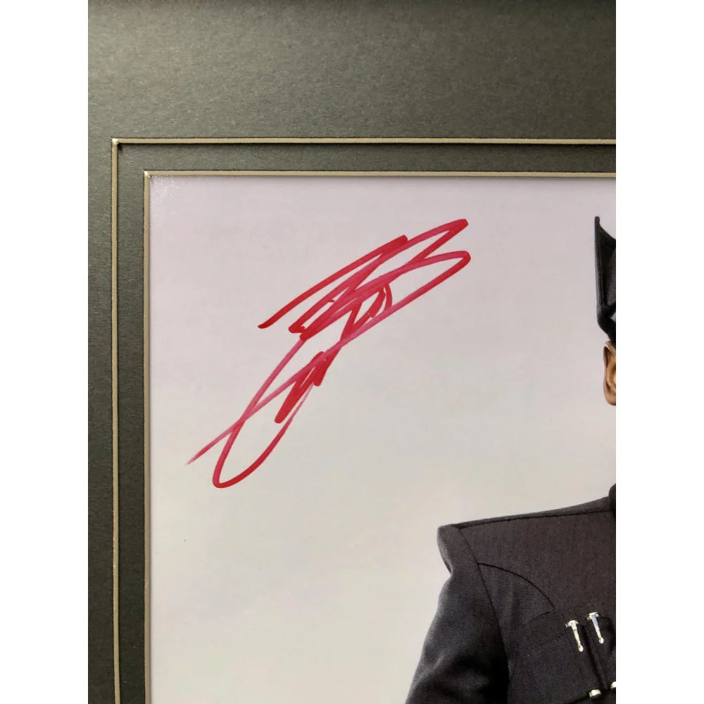 John Boyega Signed Star Wars 11x14 Photo - Framed Finn Autograph Portrait with Topps COA - Perfect for Star Wars Collectors & Memorabilia Displays