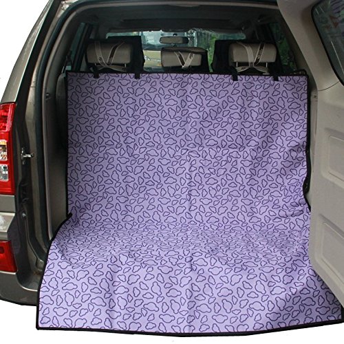 Waterproof Dog Cargo Liner Cover - Universal Pet Seat Protector for Cars, SUVs, Trucks, Jeeps & Vans | Multi-Functional as Car Boot Liner, Beach Blanket & Picnic Mat (Purple) - Perfect for Road Trips, Outdoor Adventures & Pet Travel