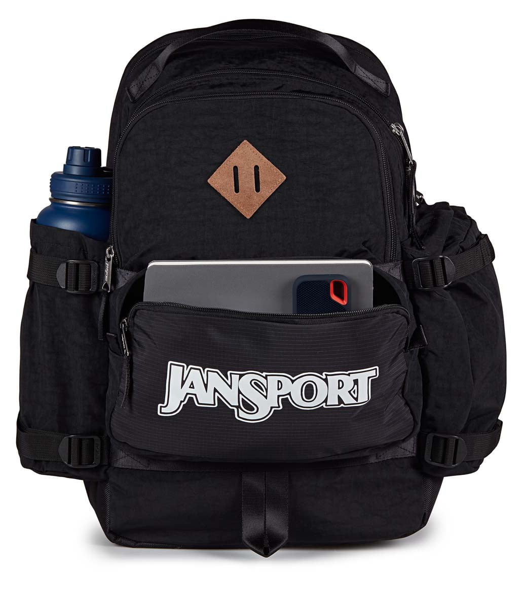 JanSport Seattle Pack Backpack - Durable & Lightweight Black Daypack for School, Travel & Outdoor Adventures