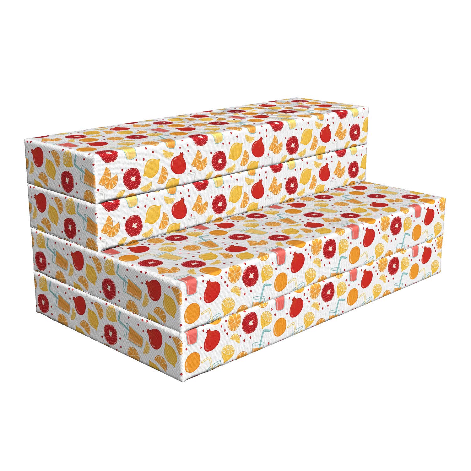 Ambesonne Orange Foldable Mattress - 78.7
