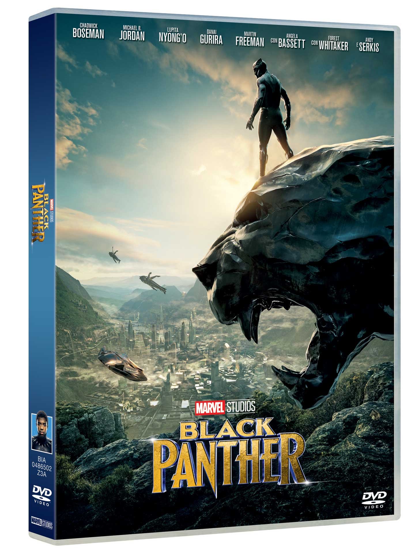 Black Panther Movie [Blu-ray/DVD] - Import Edition - Action, Adventure, Sci-Fi Film for Marvel Fans & Movie Collectors
