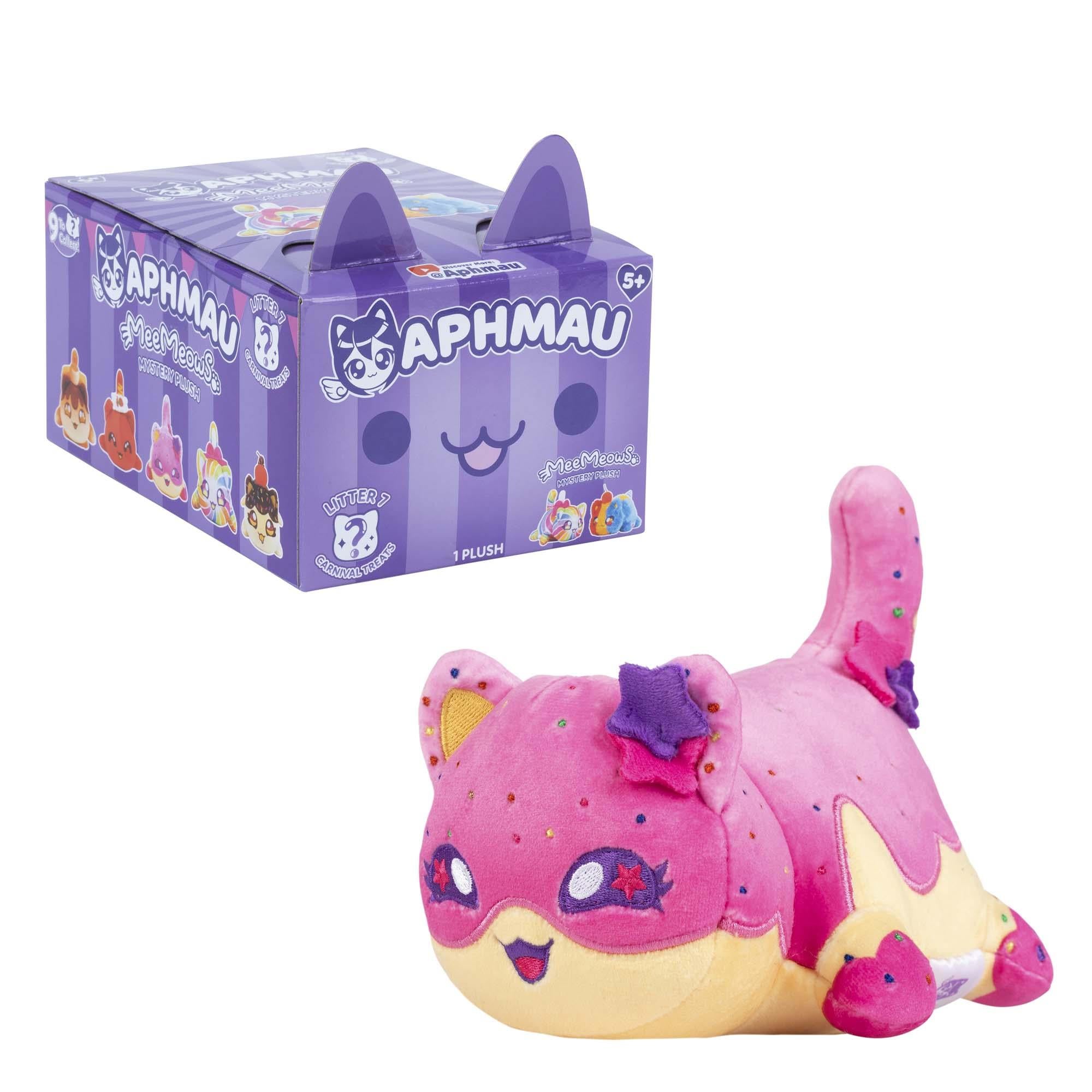 Aphmau MeeMeows 6-Piece Mystery Blind Box Collection - Carnival Treats Edition | Fun Surprise Toys for Kids, Collectors & Party Favors | Perfect for Birthday Gifts, Classroom Rewards & Anime Lovers