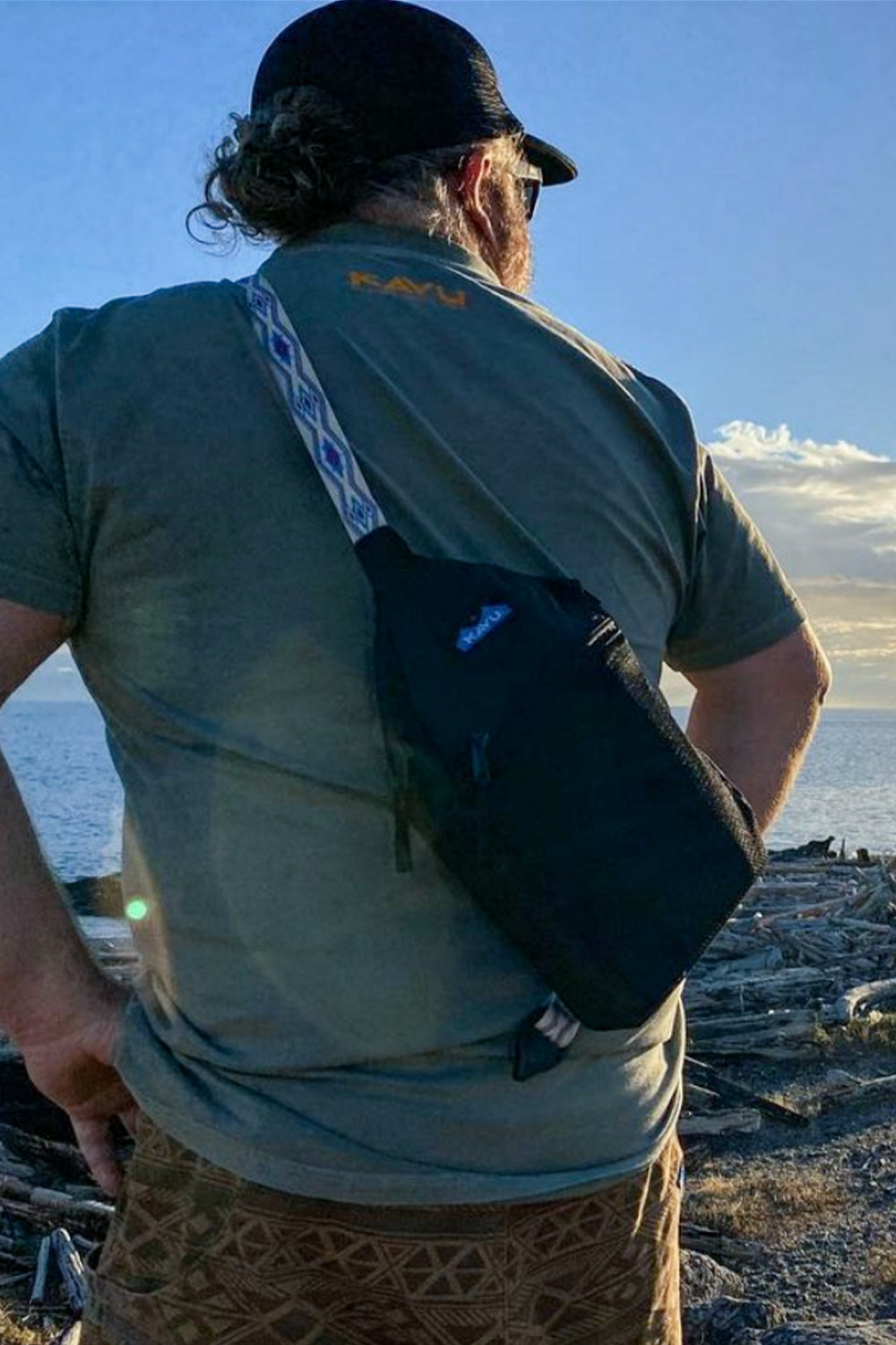 YOHO Sling Bag - Lightweight Crossbody Bag for Men & Women - Perfect for Travel, Hiking, and Everyday Use