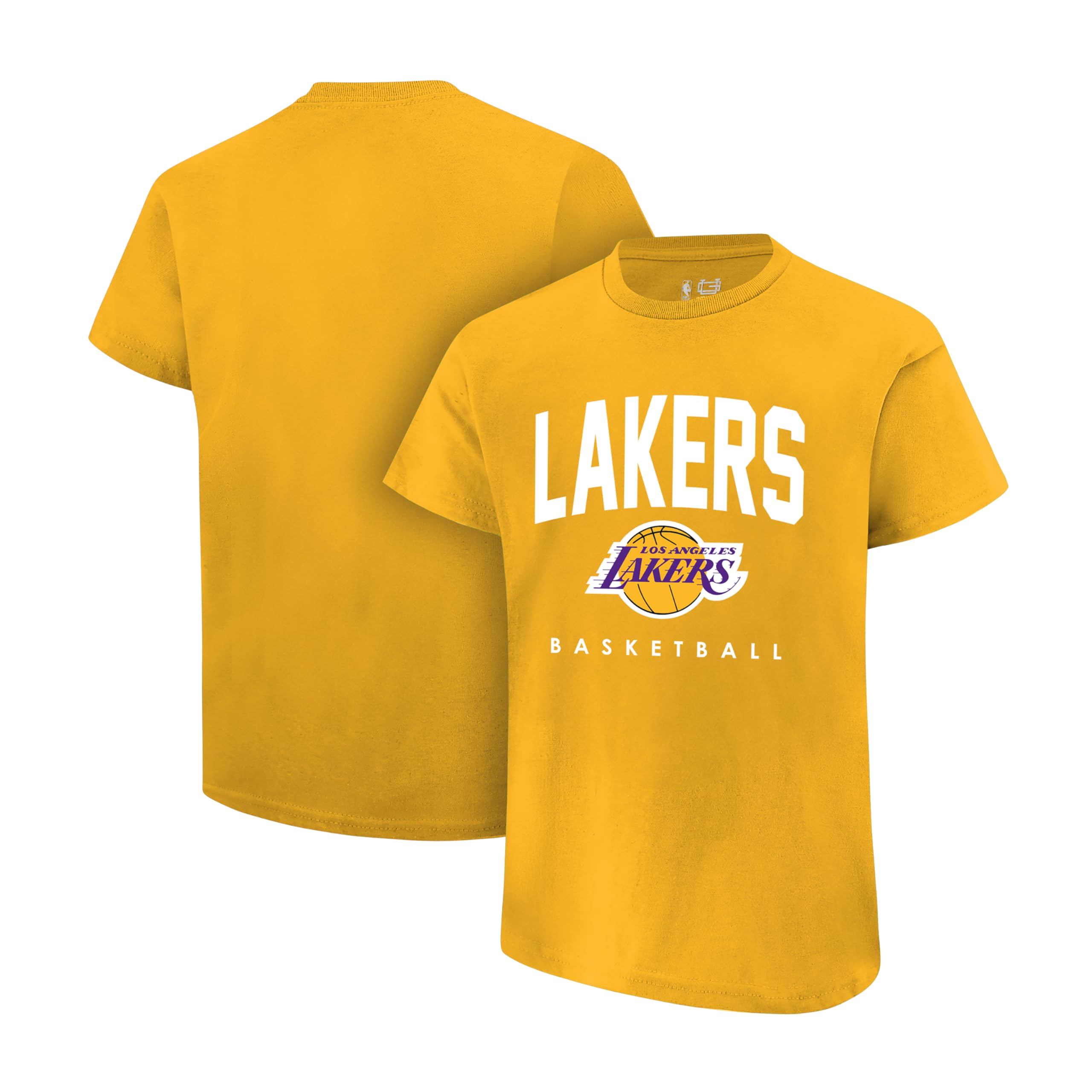 Ultra Soft Youth NBA Official Game Time T-Shirt - Comfortable Basketball Jersey for Kids - Perfect for Games, Practice & Fan Wear