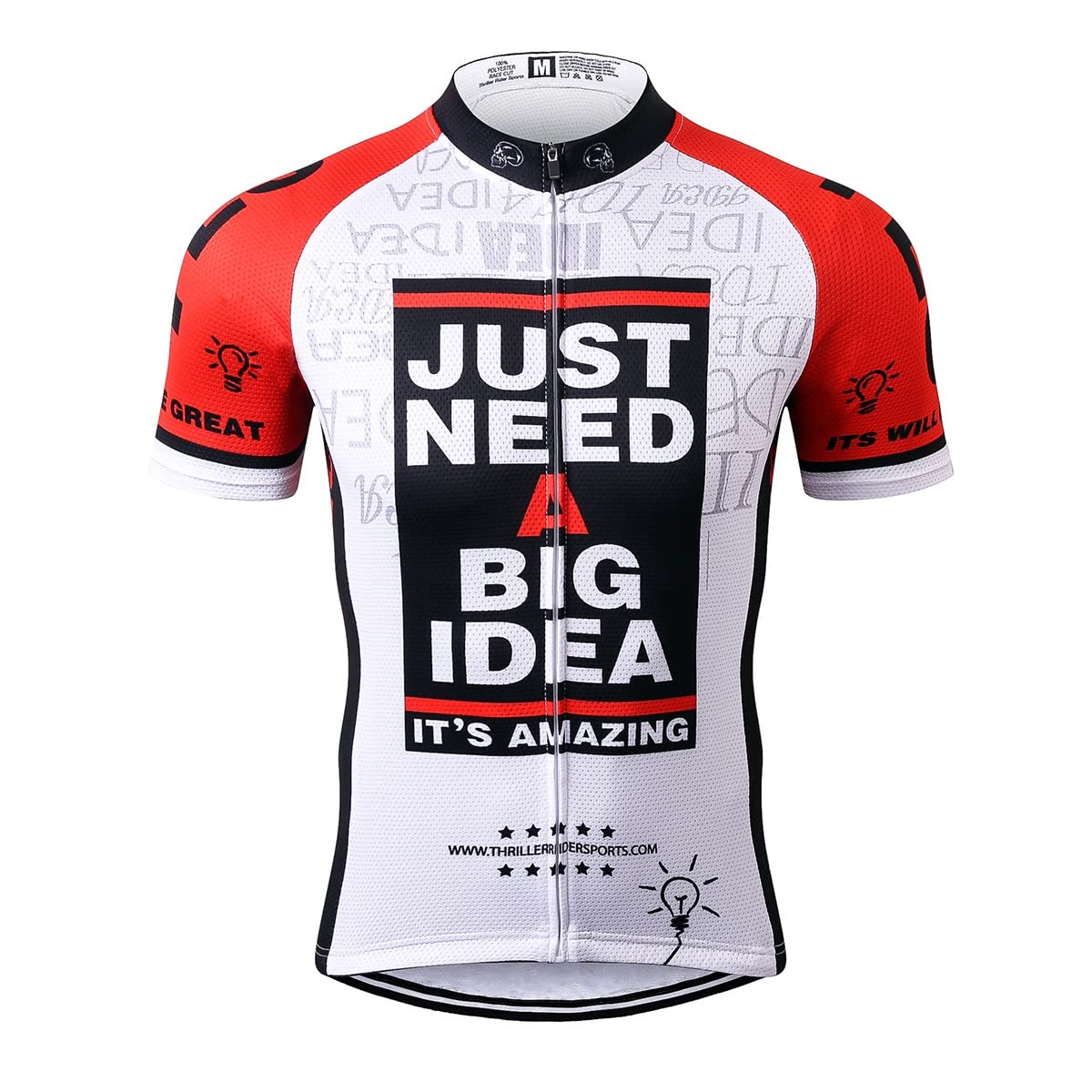 Men's Mountain Bike Short Sleeve Cycling Jersey - Breathable & Quick-Dry for Outdoor Sports & Thrill Riding | Perfect for Trail Adventures, Road Cycling & Fitness Training
