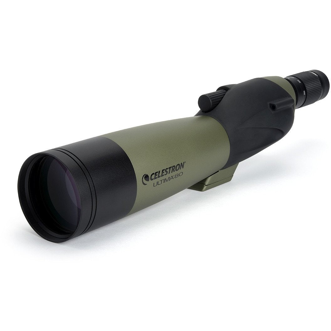 Used Ultima 20-60x80mm Straight Zoom Spotting Scope - Perfect for Bird Watching, Hunting & Outdoor Adventures
