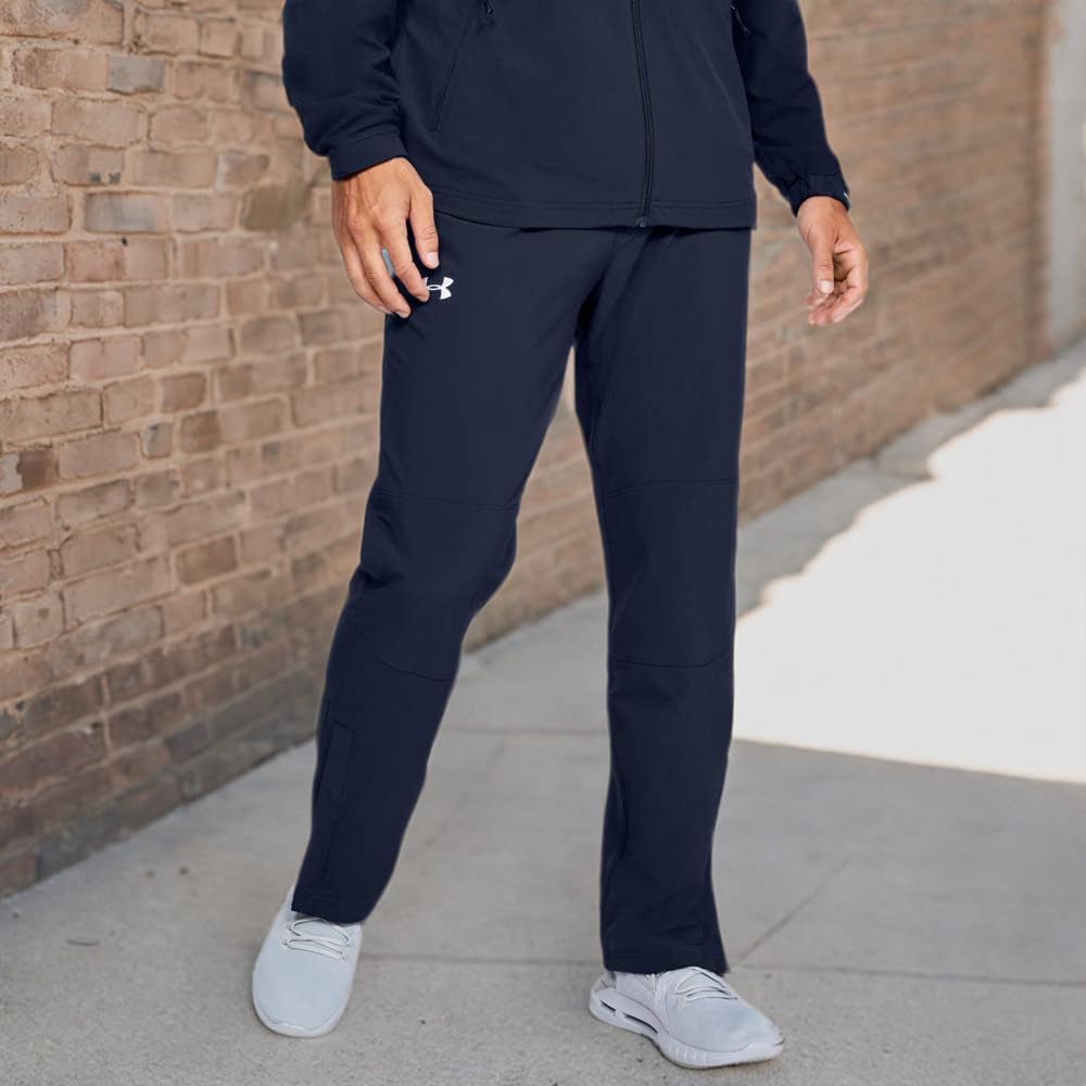 Under Armour Men's Hockey Warm Up Pants - Breathable Athletic Training Joggers for Hockey Players - Perfect for Pre-Game Warmups & Cold Weather Practice